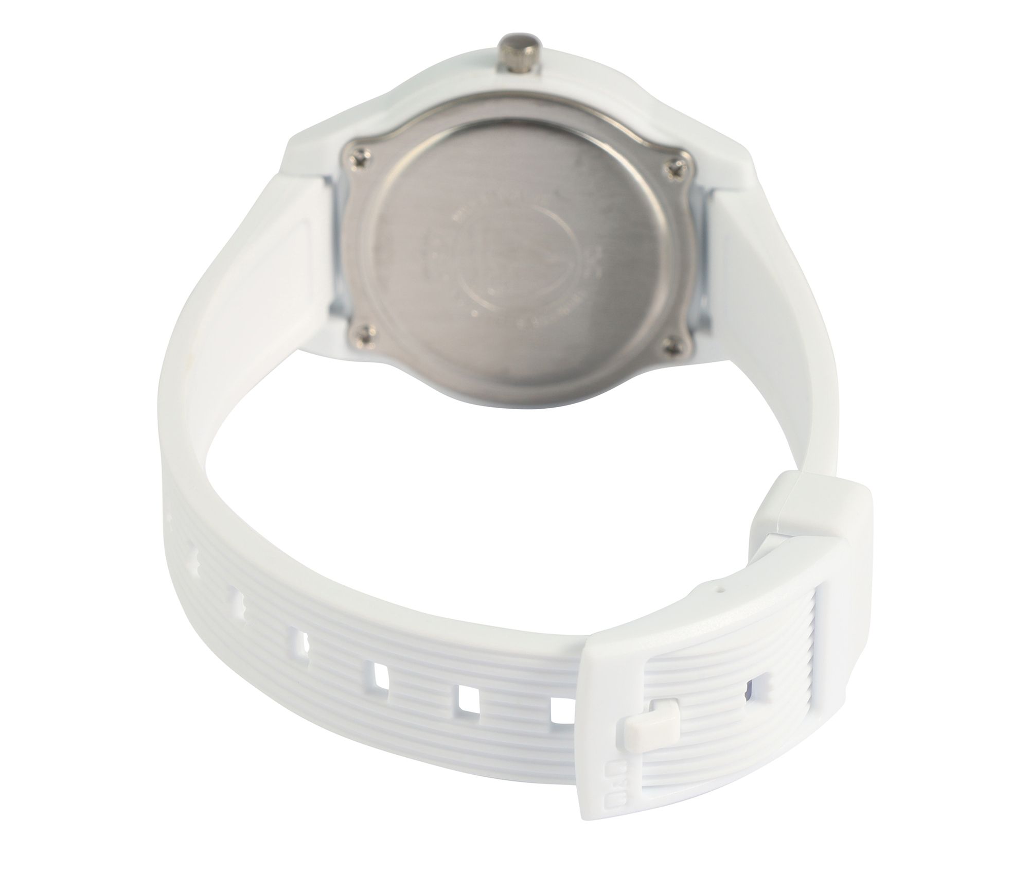Q&Q Damen-/ Jugenduhr, Resinband, 10 ATM, Ø 32 mm, weiß