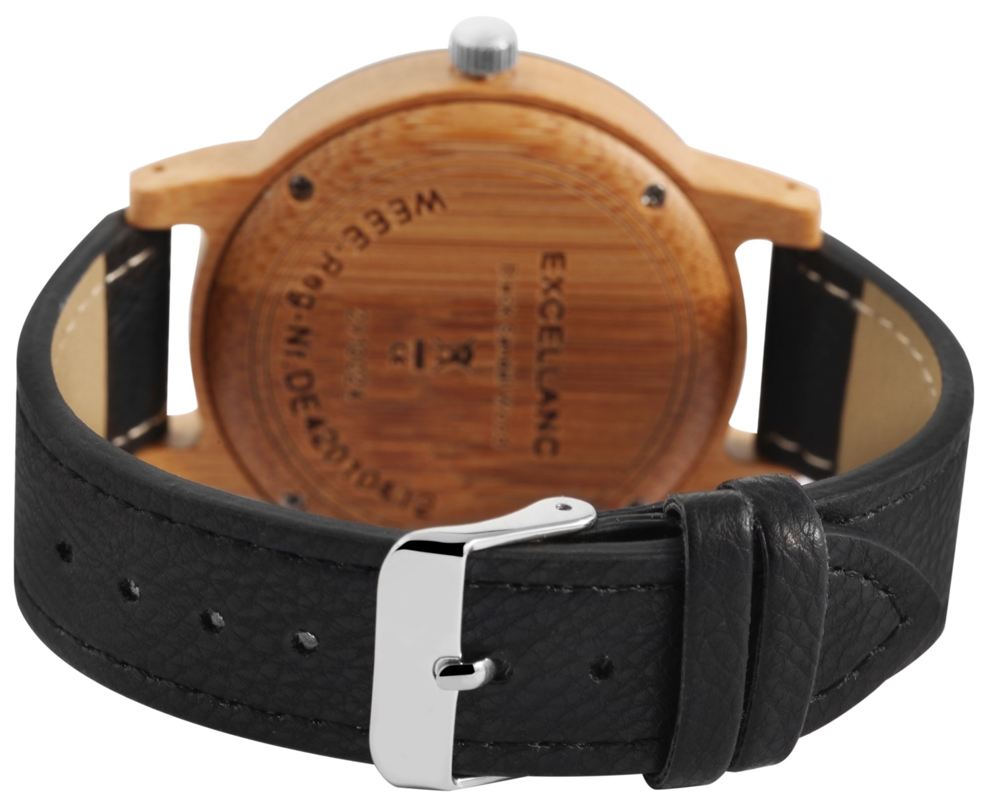 Excellanc Unisex Uhr aus Holz