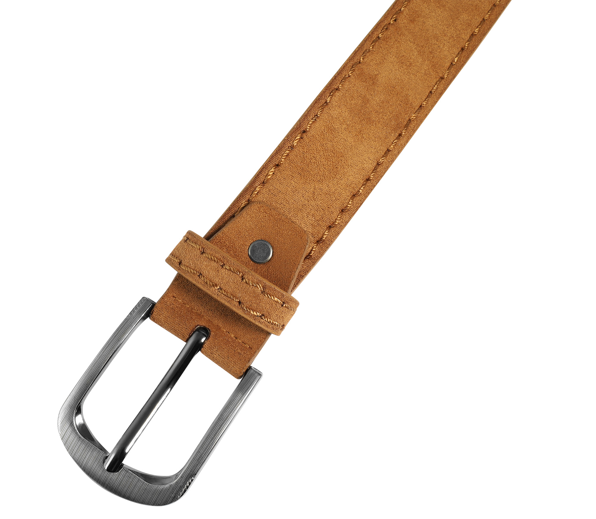 Gürtel aus Lederimitat, VE12, 1x Gr. 90 cm, 2x 100 cm, 3x 110 cm, 3x 120 cm, 3x 130 cm, hellbraun