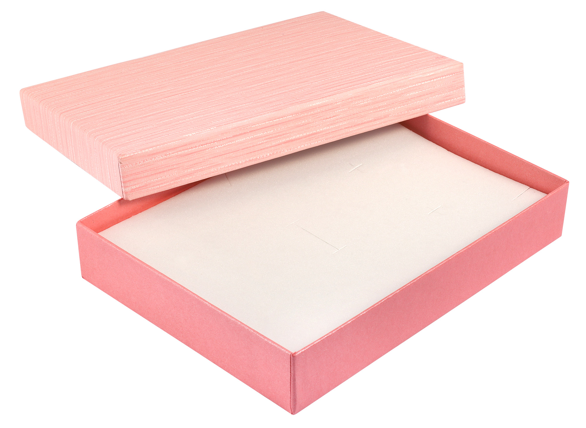 Papp Schmuckboxen, rosa, VE12, 16 x 12 cm