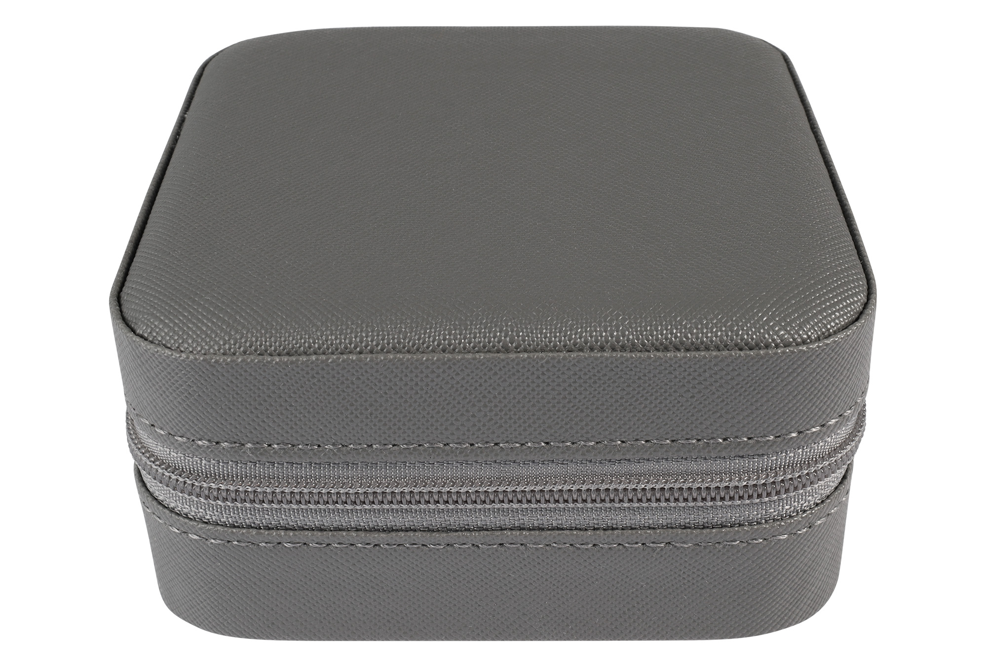 Aufbewahrungsbox für Schmuck/ Schmuck-Etui, 10 x 10 cm, grau