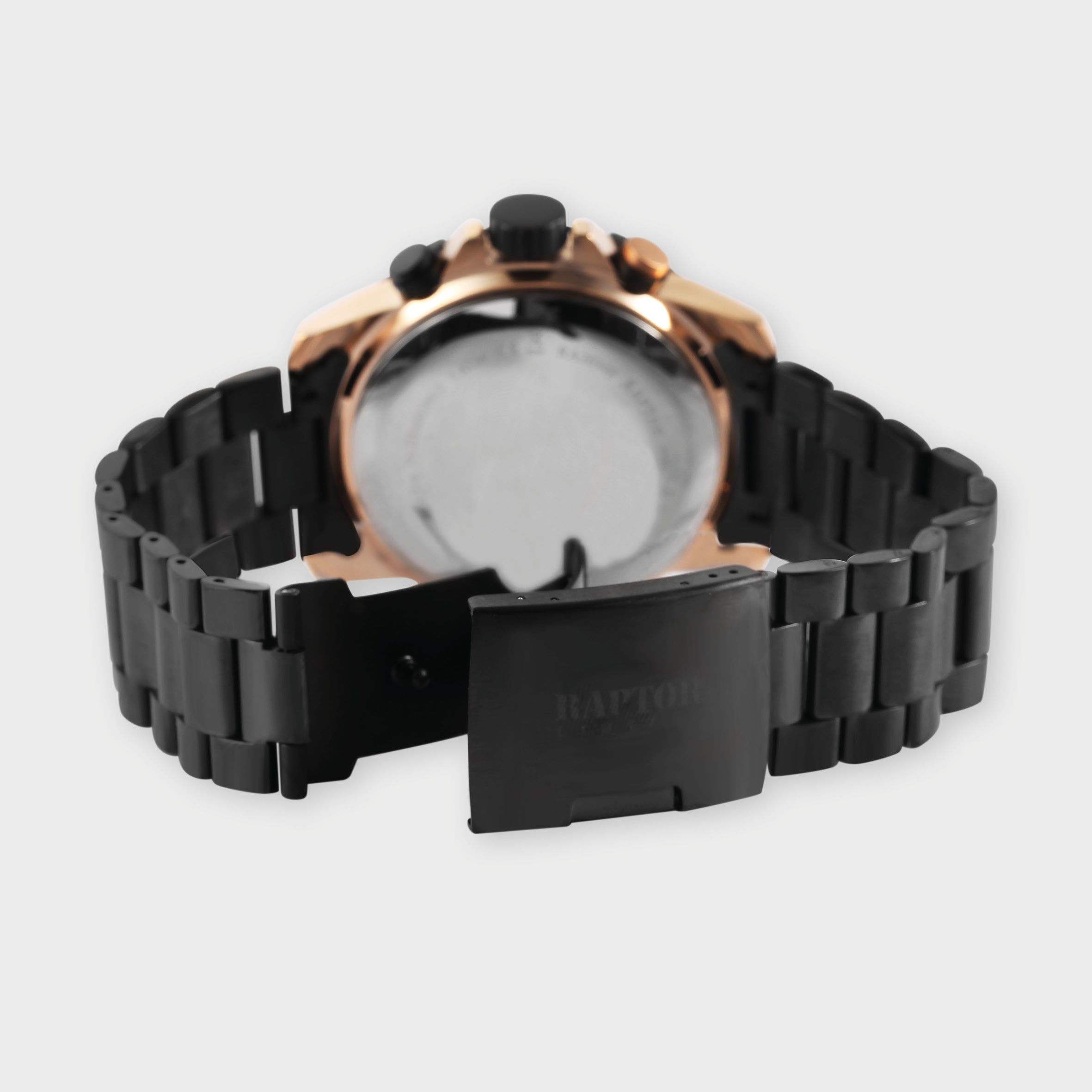 Raptor Limited Chronograph "Kifah", Edelstahlarmband
