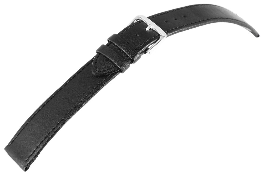 XL Echtleder-Uhrenarmband-Set, VE 6, schwarz, 20 mm