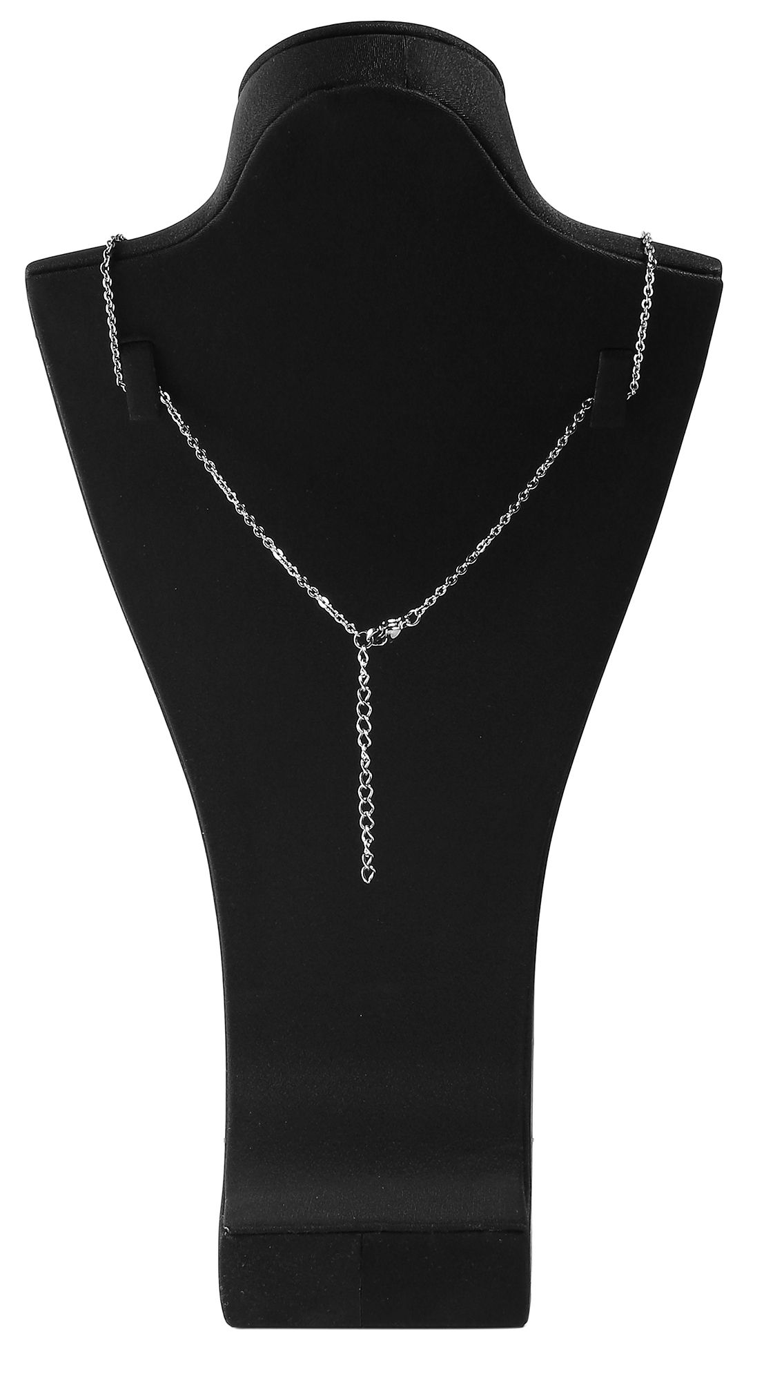 Büste (Dekoserie Soft), PU-bezogen, 29 cm, schwarz