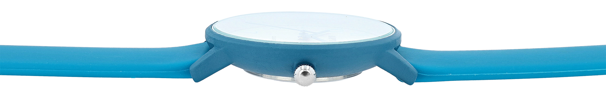 Raptor Damenuhr "Flavia" mit Silikonband, Ø 34 mm, blau
