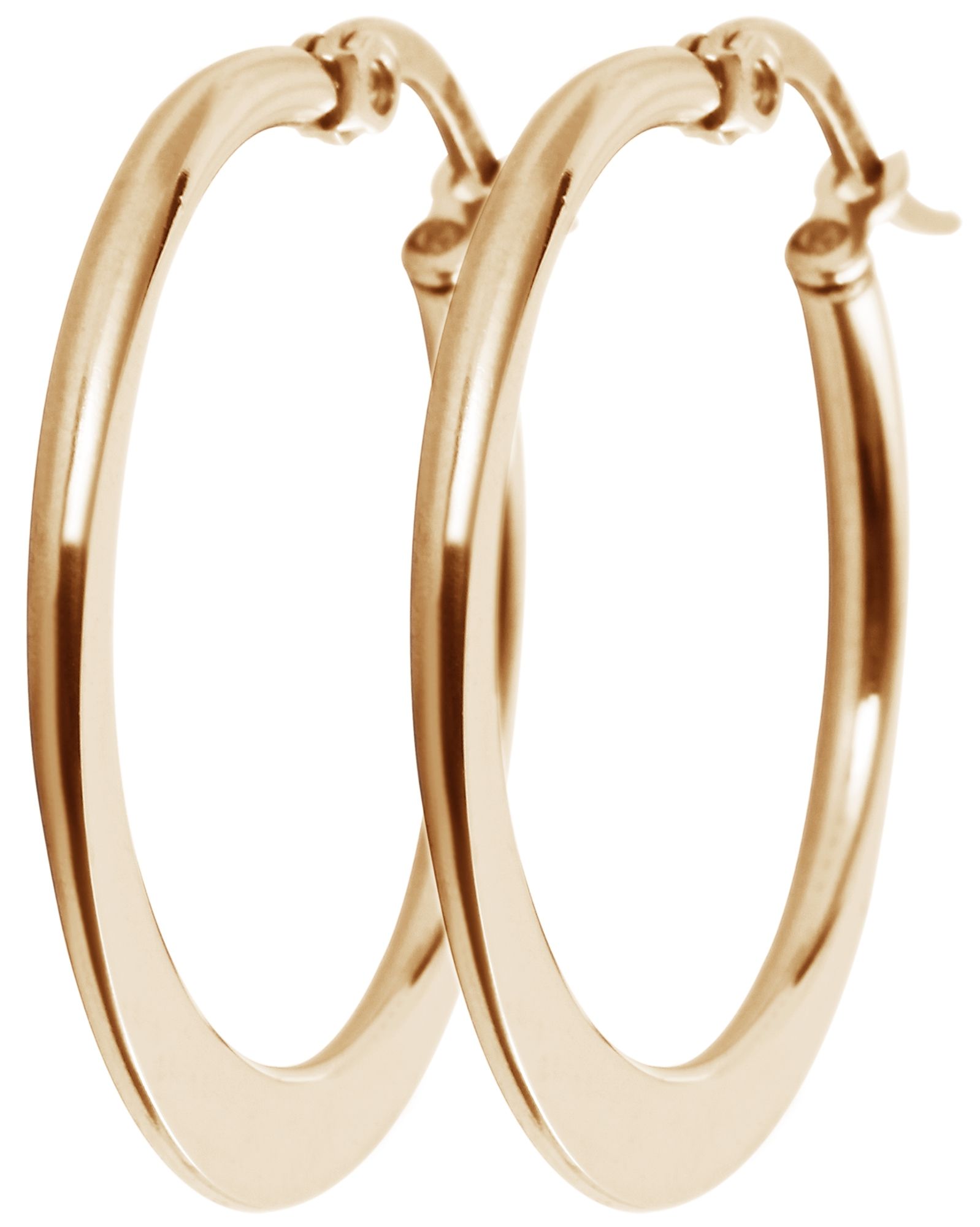 "Sheila"  Creolen aus Edelstahl, 3er Set (19mm/ 20mm/ 26mm), goldfarben