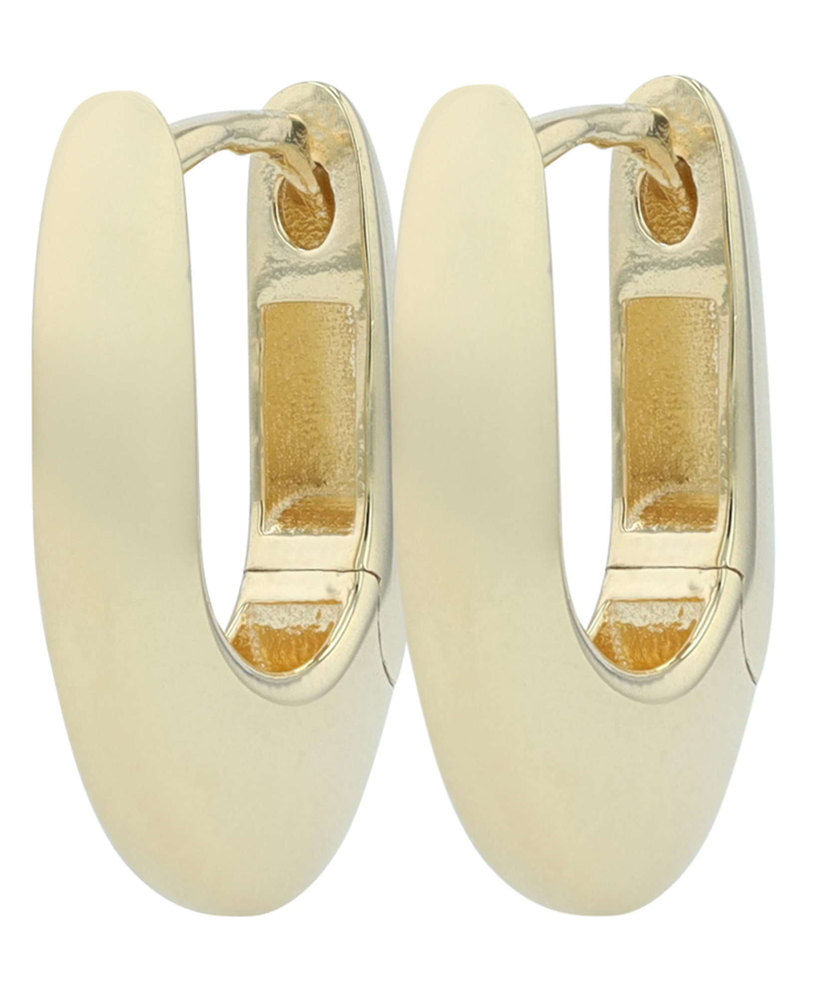 "Xanthia" 925/- Echt Silber Creolen, vergoldet