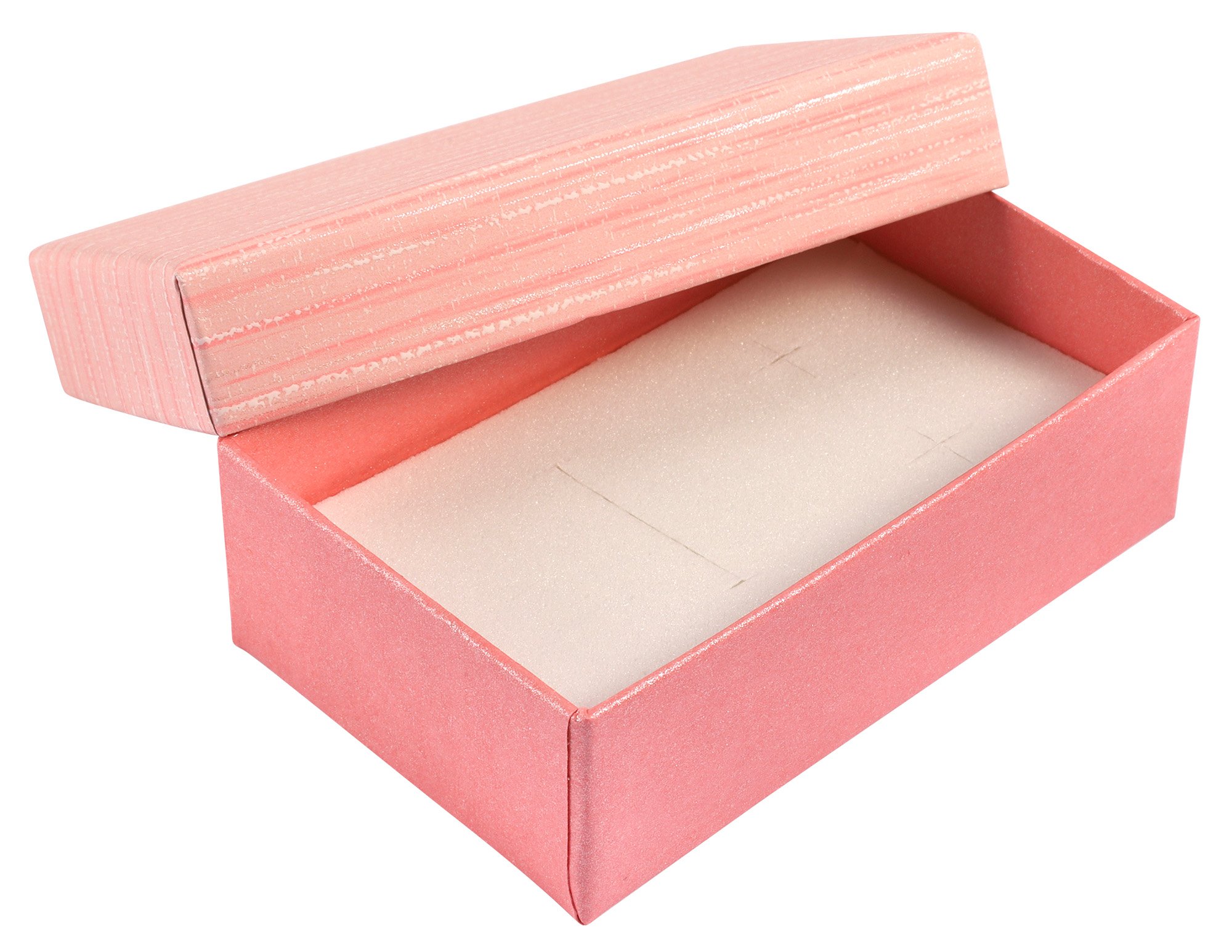 Papp Schmuckboxen, rosa, VE24, 5 x 8 cm