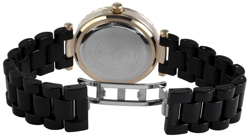 Akzent Damenuhr mit Kunststoffarmband