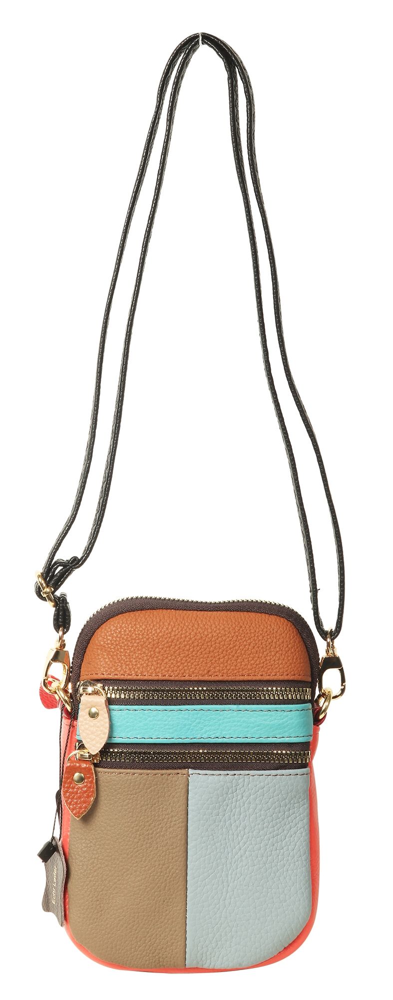 Echt Leder Tasche , farblich sortiert