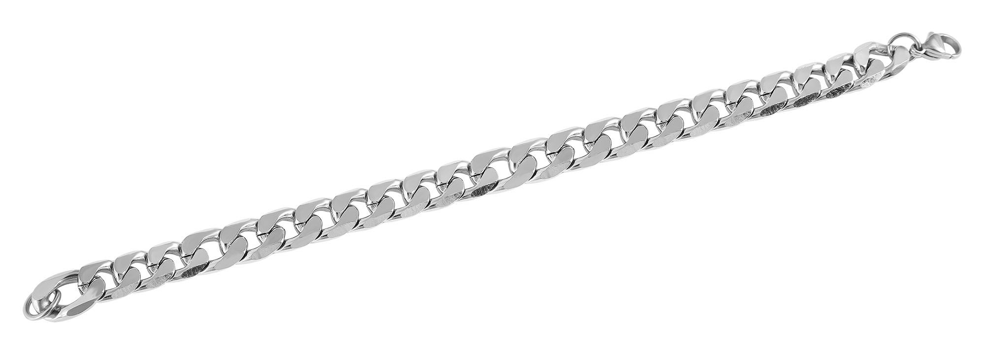 Edelstahl Panzerkettenarmband