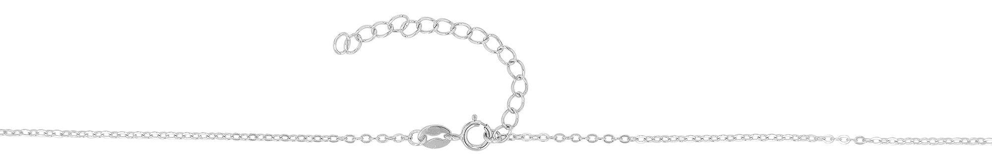 "Saro", 925/- Echt Silber Set bestehend aus Ohrschmuck und Anhänger rund mit Zirkonia, silber, rhodiniert