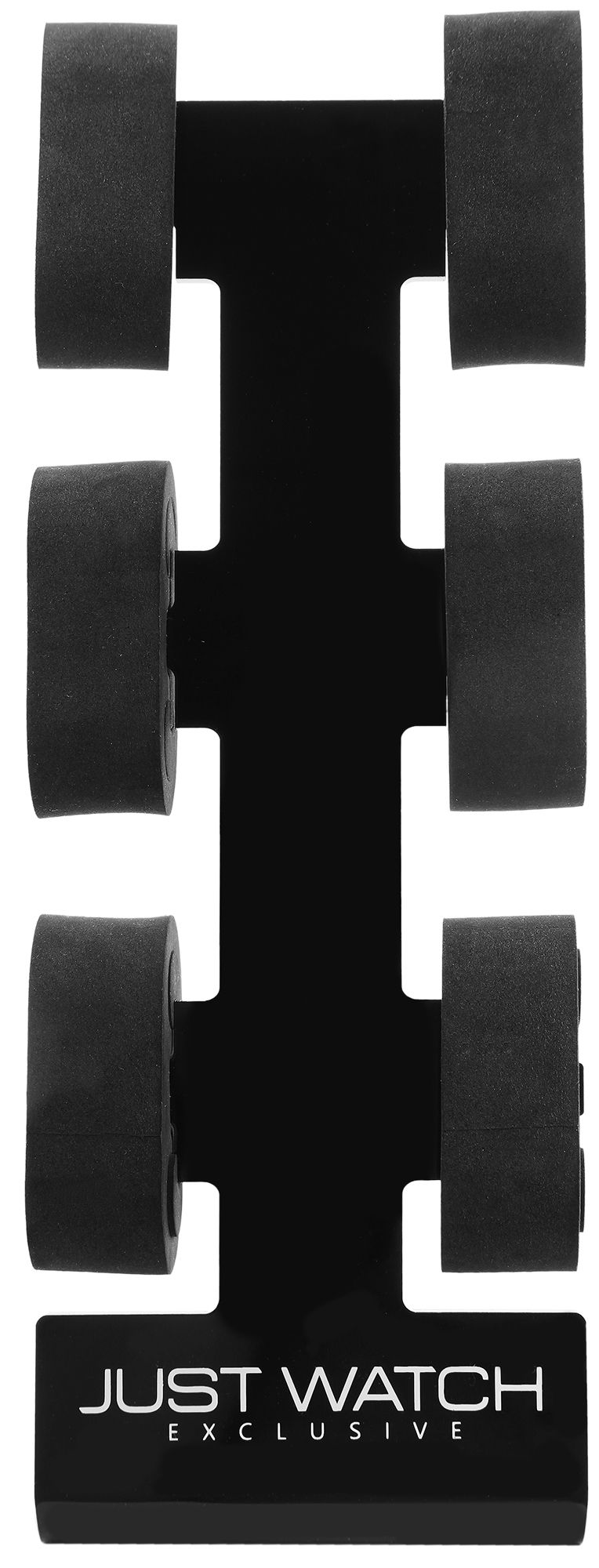 JUST WATCH EXCLUSIVE Uhrenständer für 6 Uhren, schwarz