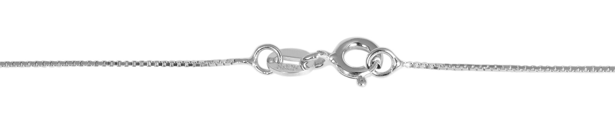 "Samir", 925/rh Echt Silber Kette, silberfarben, 50 cm