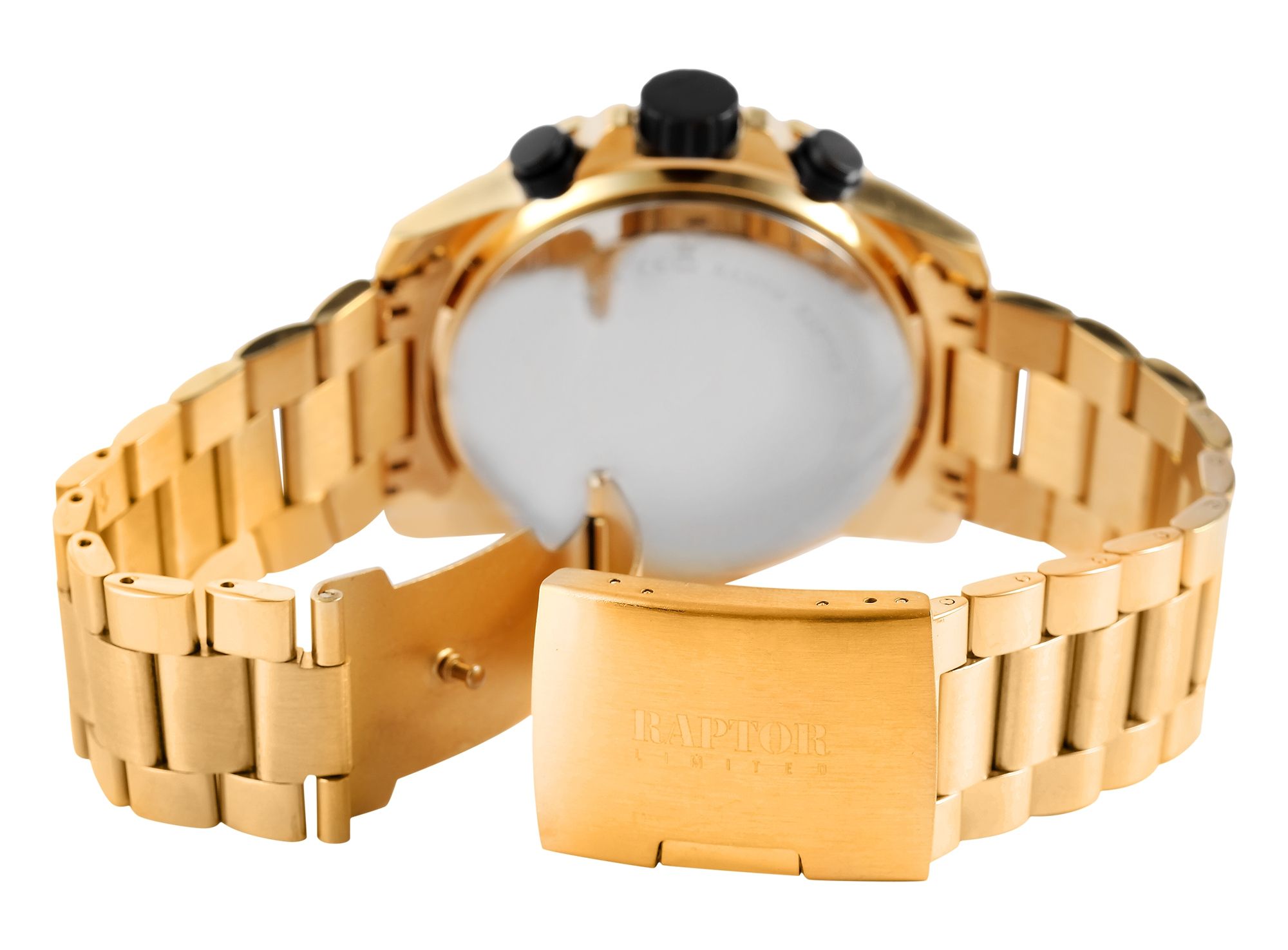 Raptor Limited Chronograph "Kifah", Edelstahlarmband