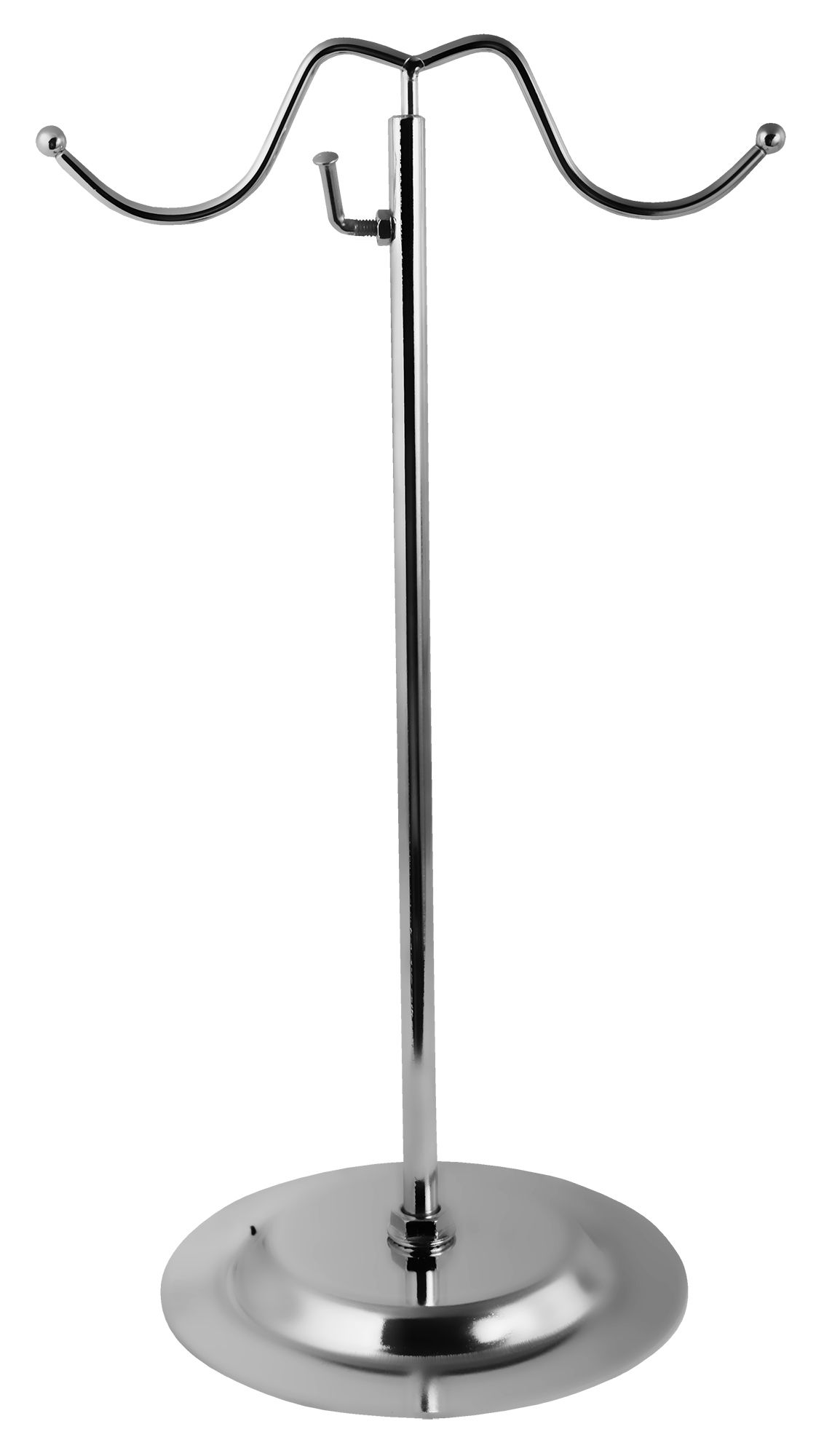Taschenständer aus Edelstahl, 40-67 cm höhenverstellbar