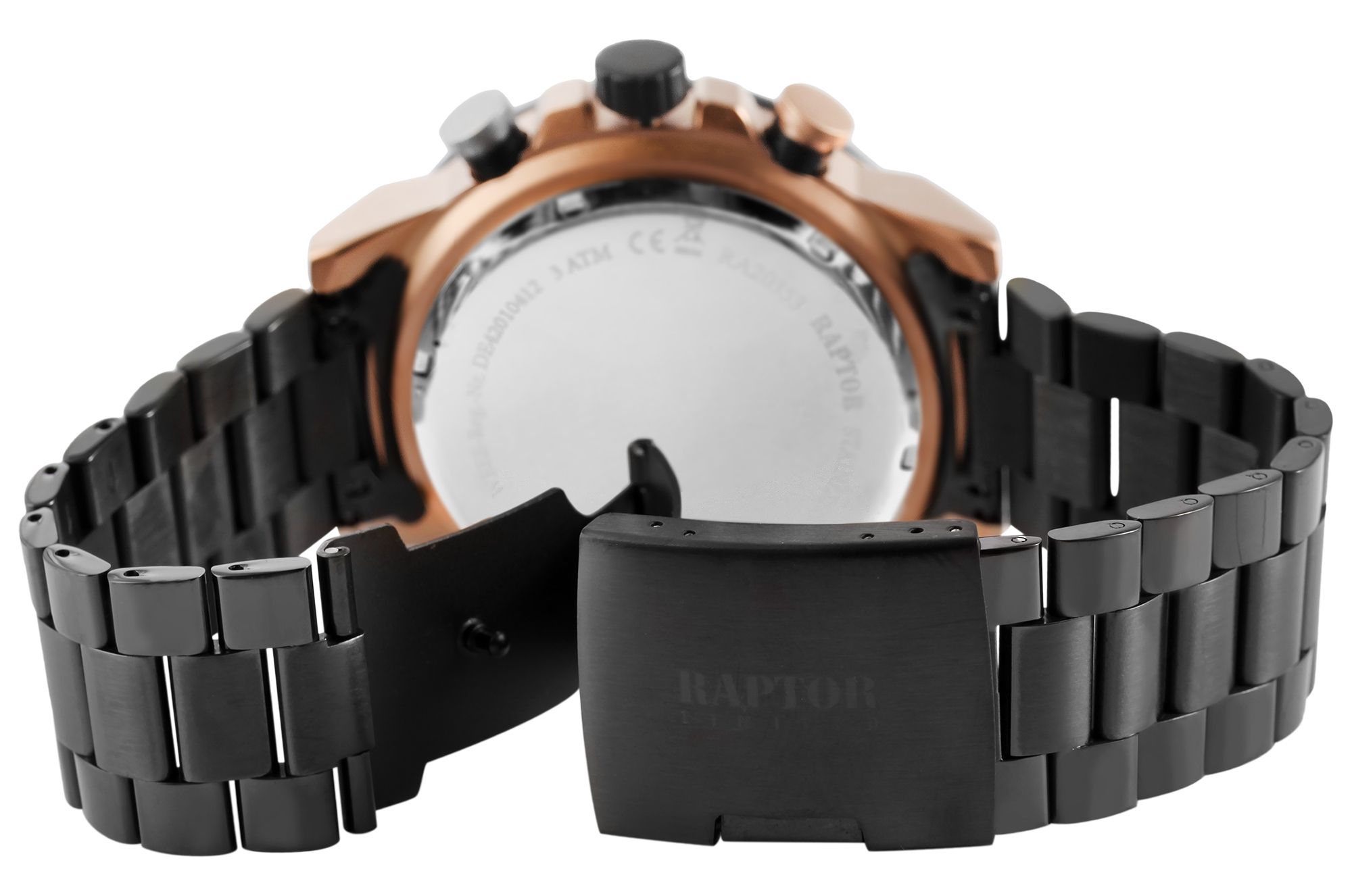 Raptor Limited Chronograph "Rakan" mit Edelstahlband