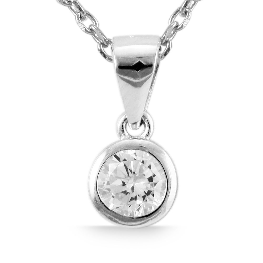 925 Silber Anhänger ohne Kette,  925/, 0,8 gr., rhodiniert