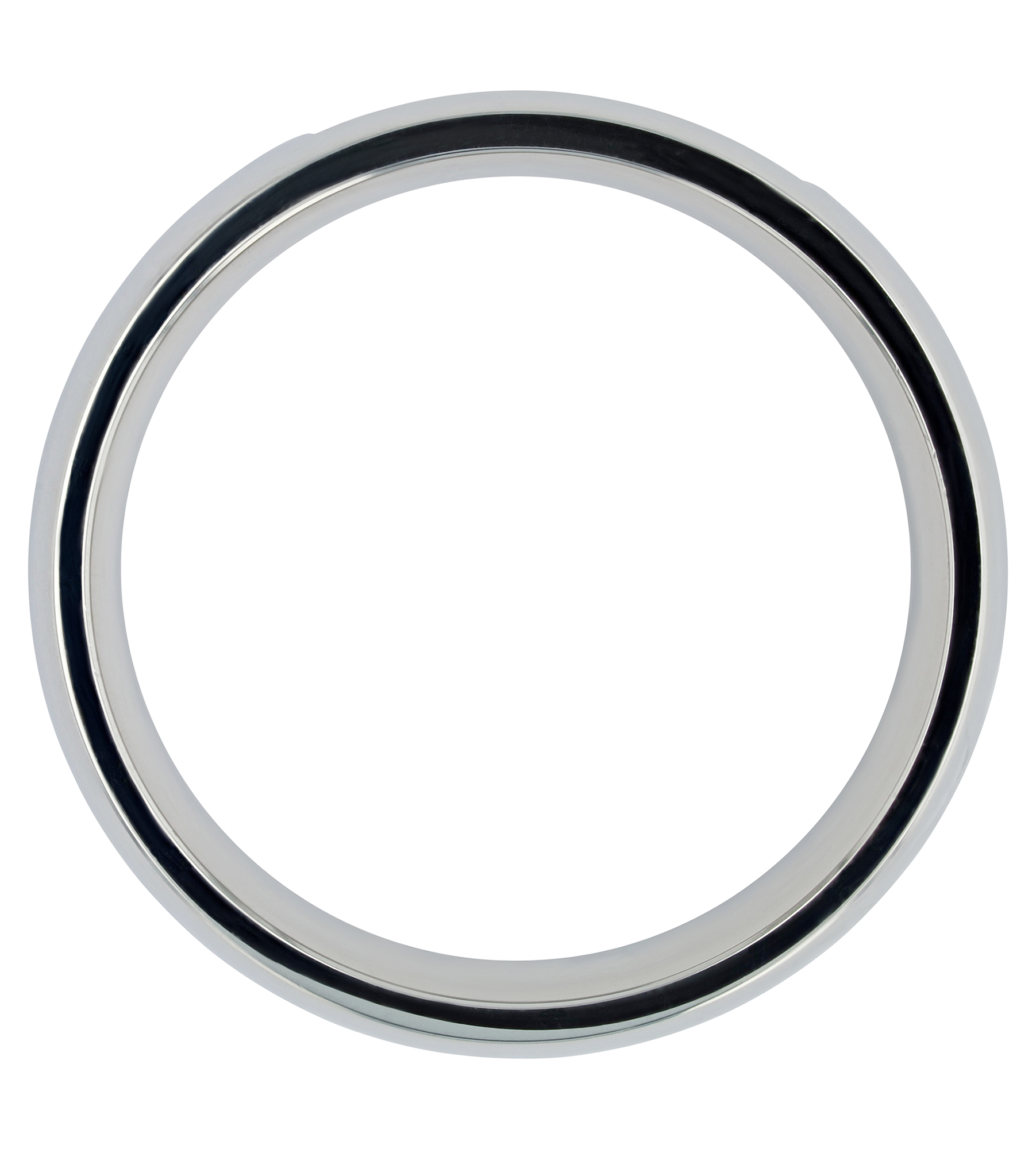 "Infinite Life" Damen-Partnerring ausEdelstahl, Similibesatz, silberfarben, Gr. 50