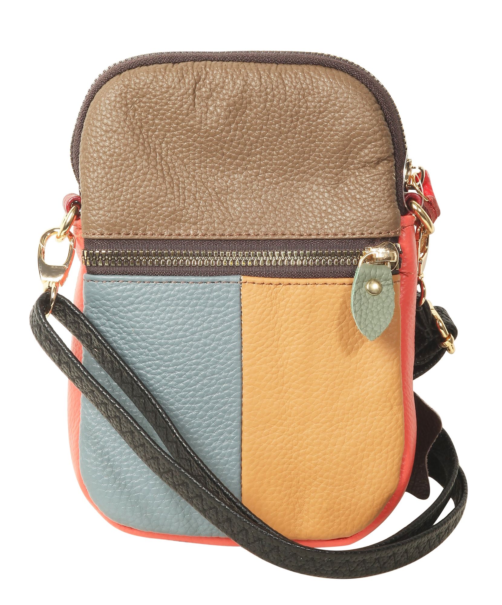 Echt Leder Tasche , farblich sortiert