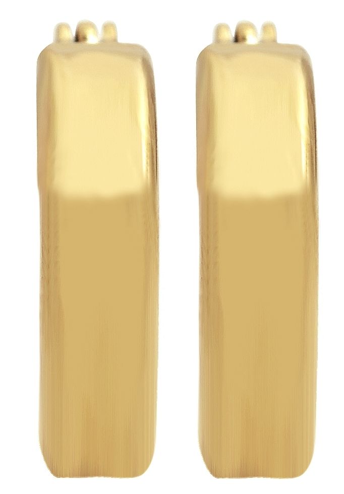 "Kima" Edelstahl Creolen Ø 10 mm, IPG