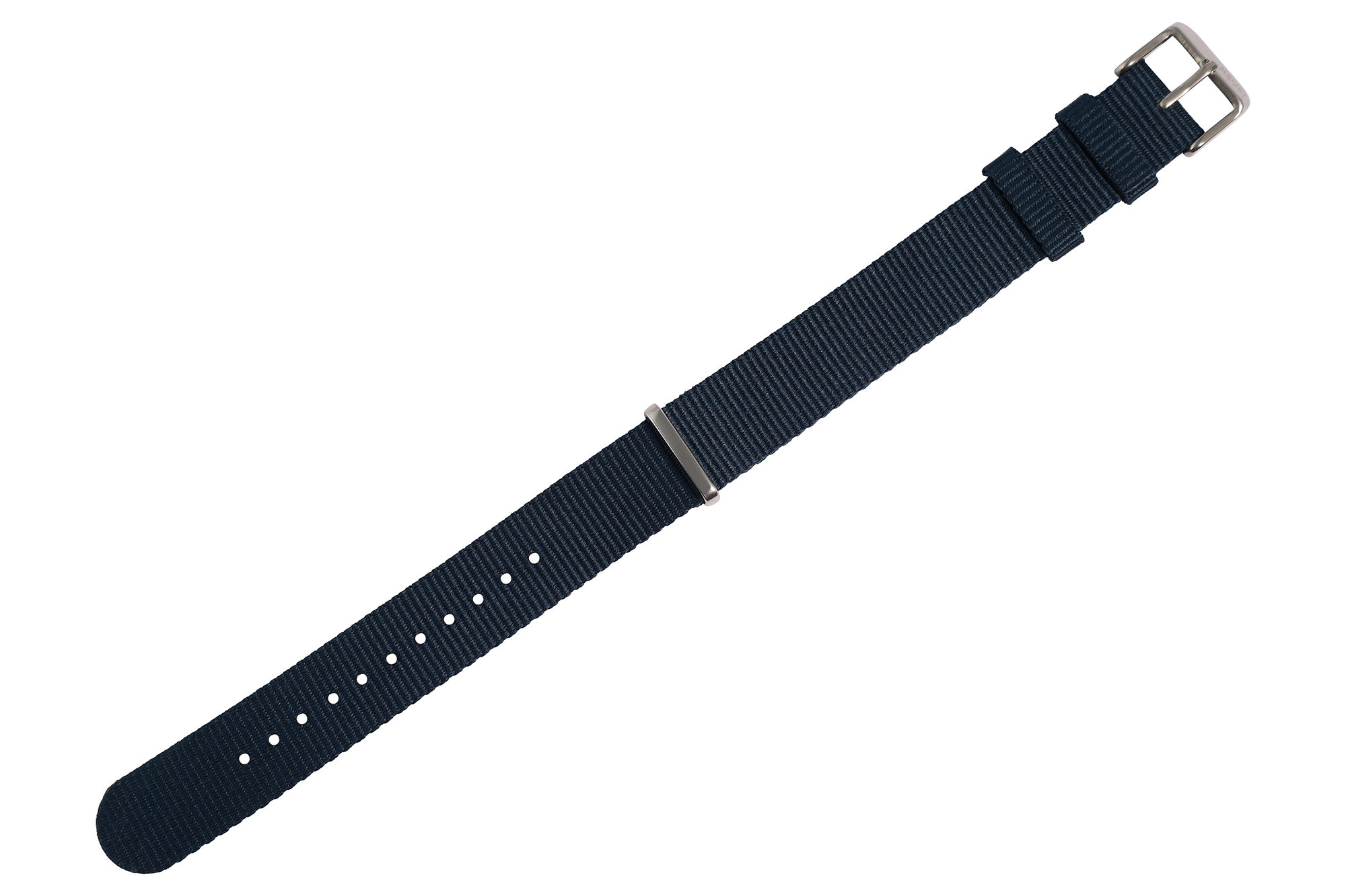 Moderno Milano - Nylon-NATO-Band, 18 mm (blau)