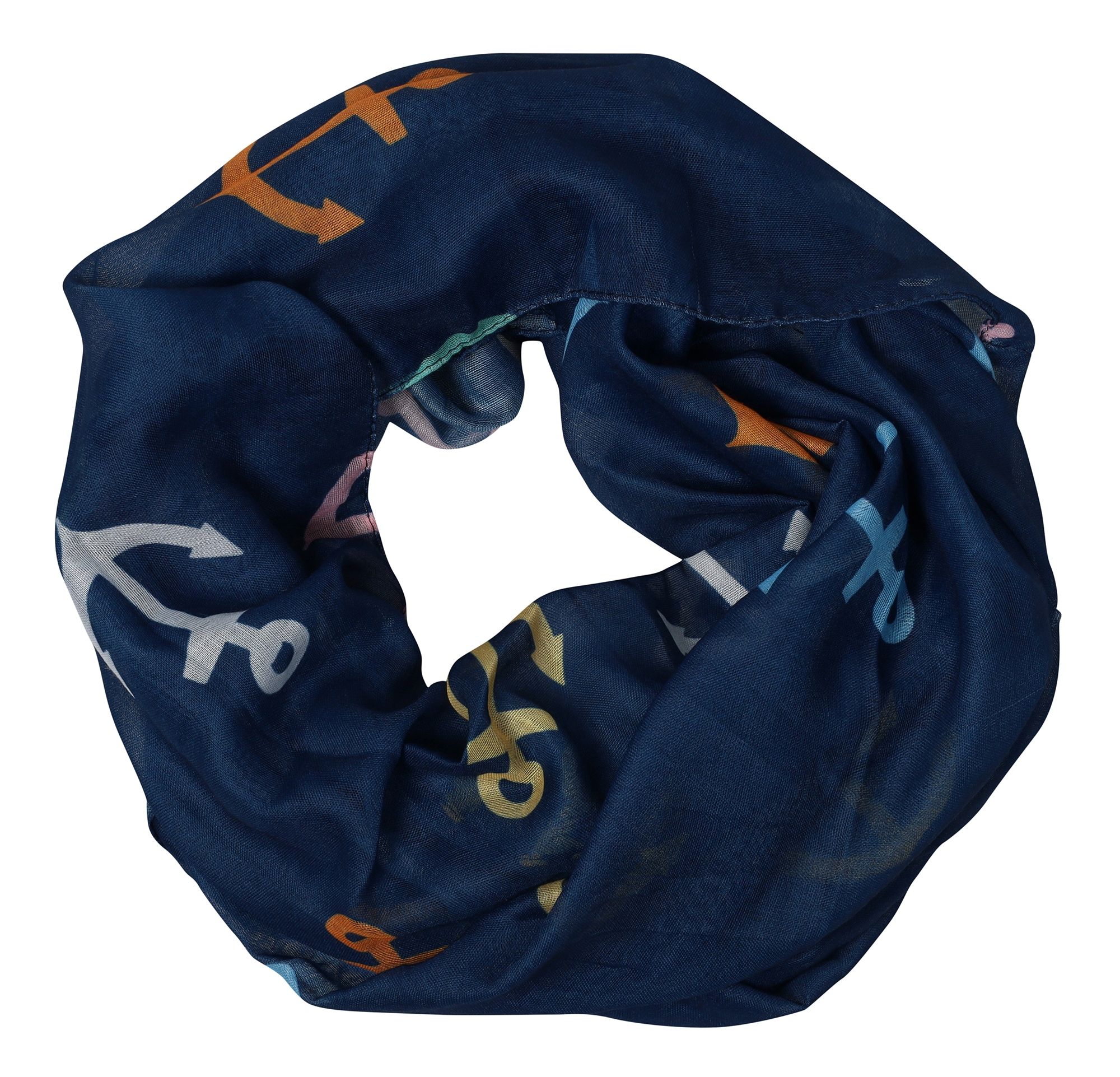 Schalpaket farblich sortiert, Loops, 100% Polyester, VE 12, maritim