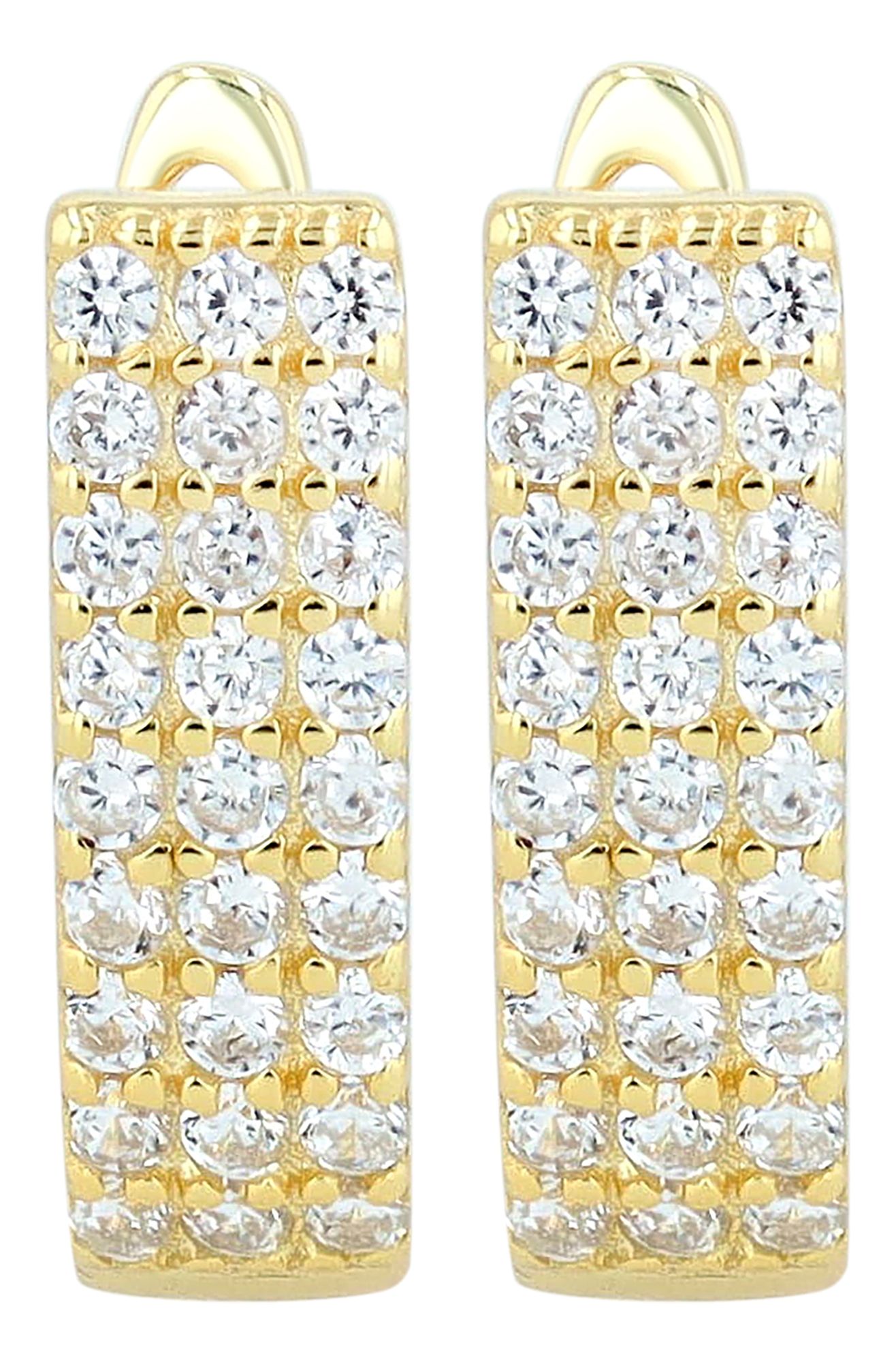 "Alia" 925/- Echt Silber ovale Klapp-Creolen, Zikonia,vergoldet