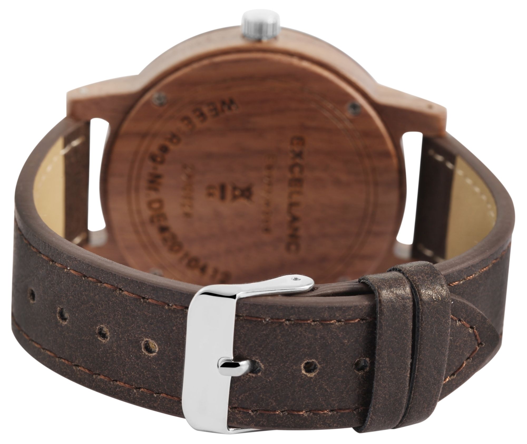 Excellanc Unisex Uhr aus Holz