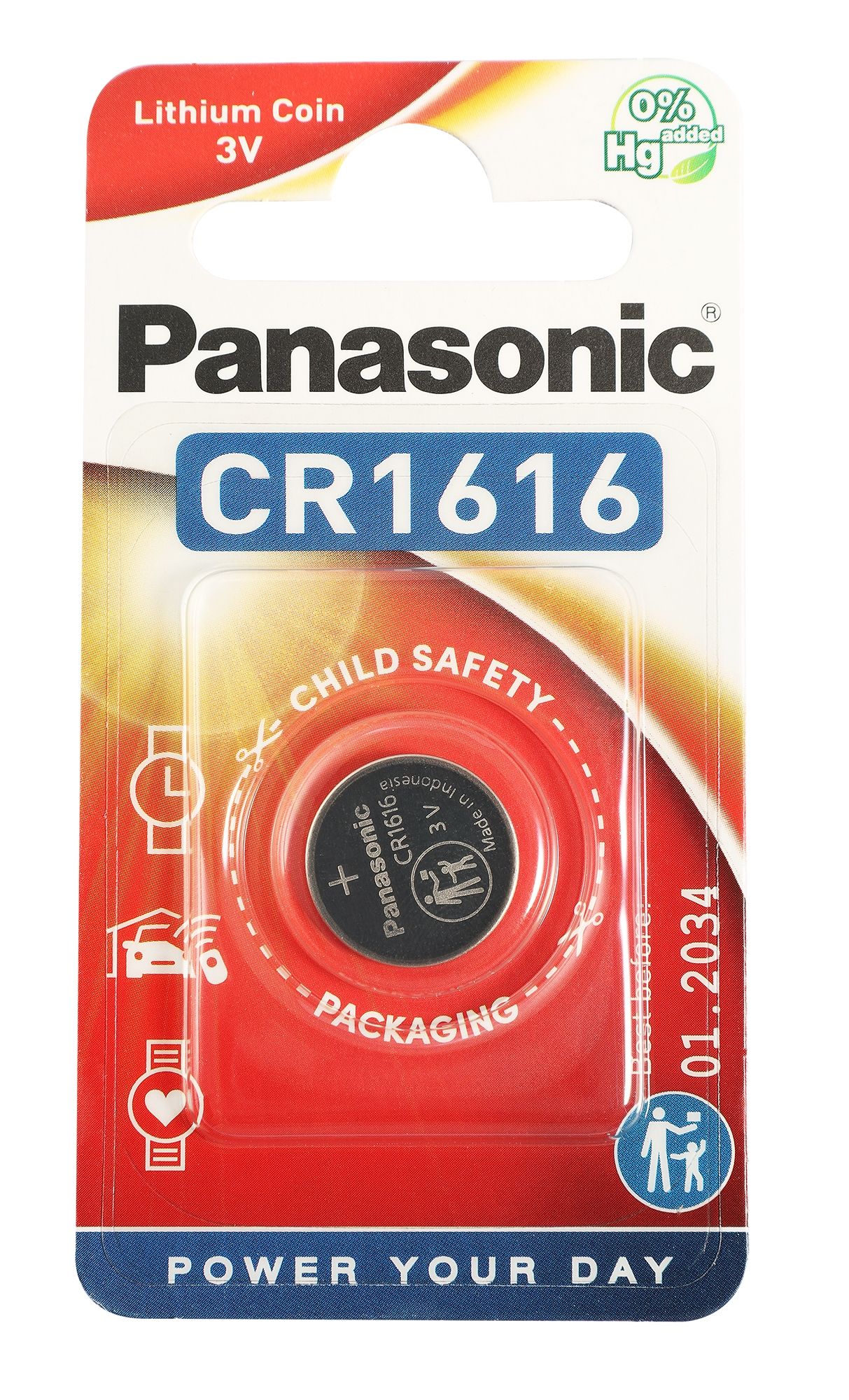 Panasonic Lithium Power, 3V, 1er Blister