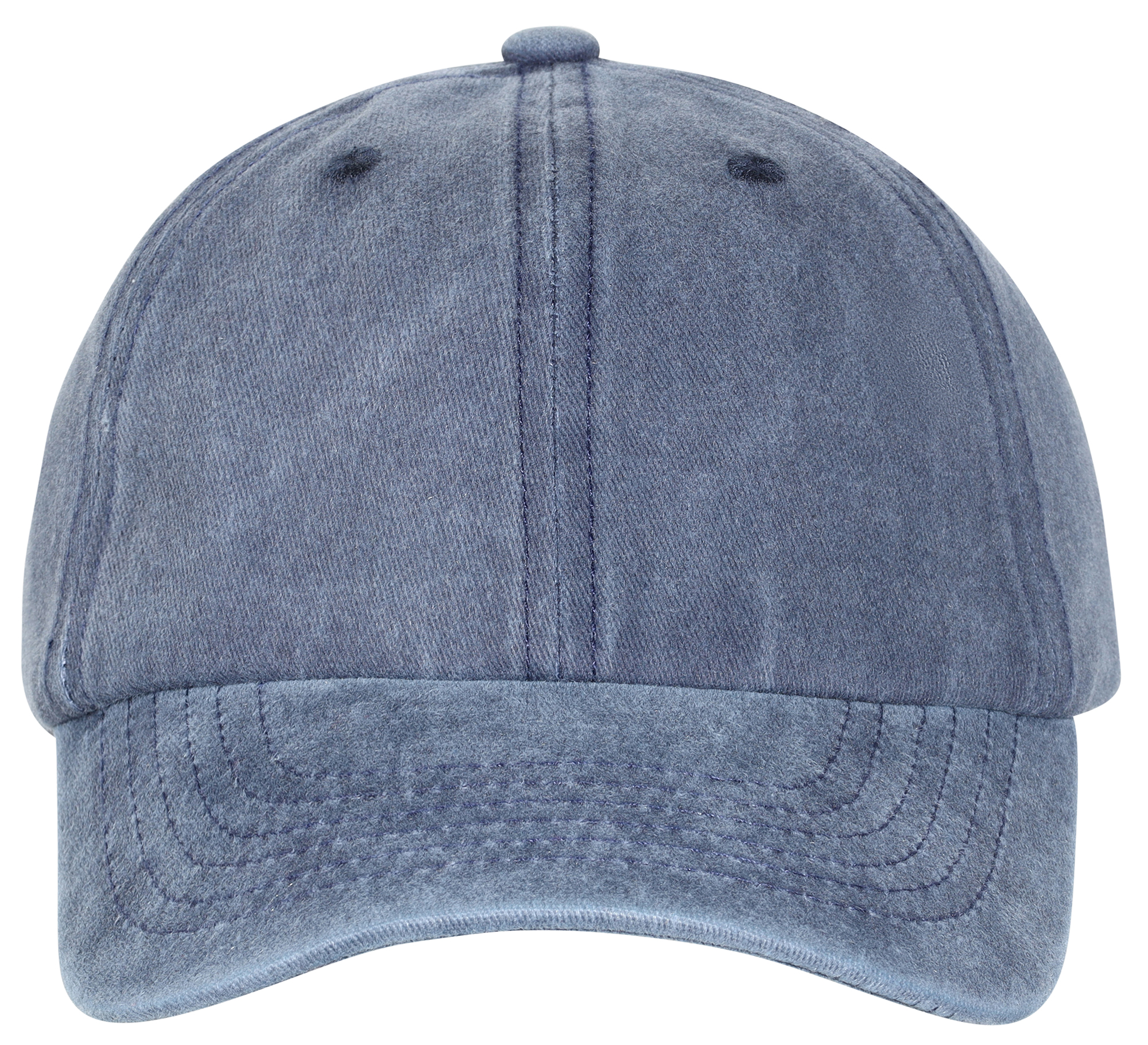 Caps/ Basecaps, VE 4, Used-Look, blau