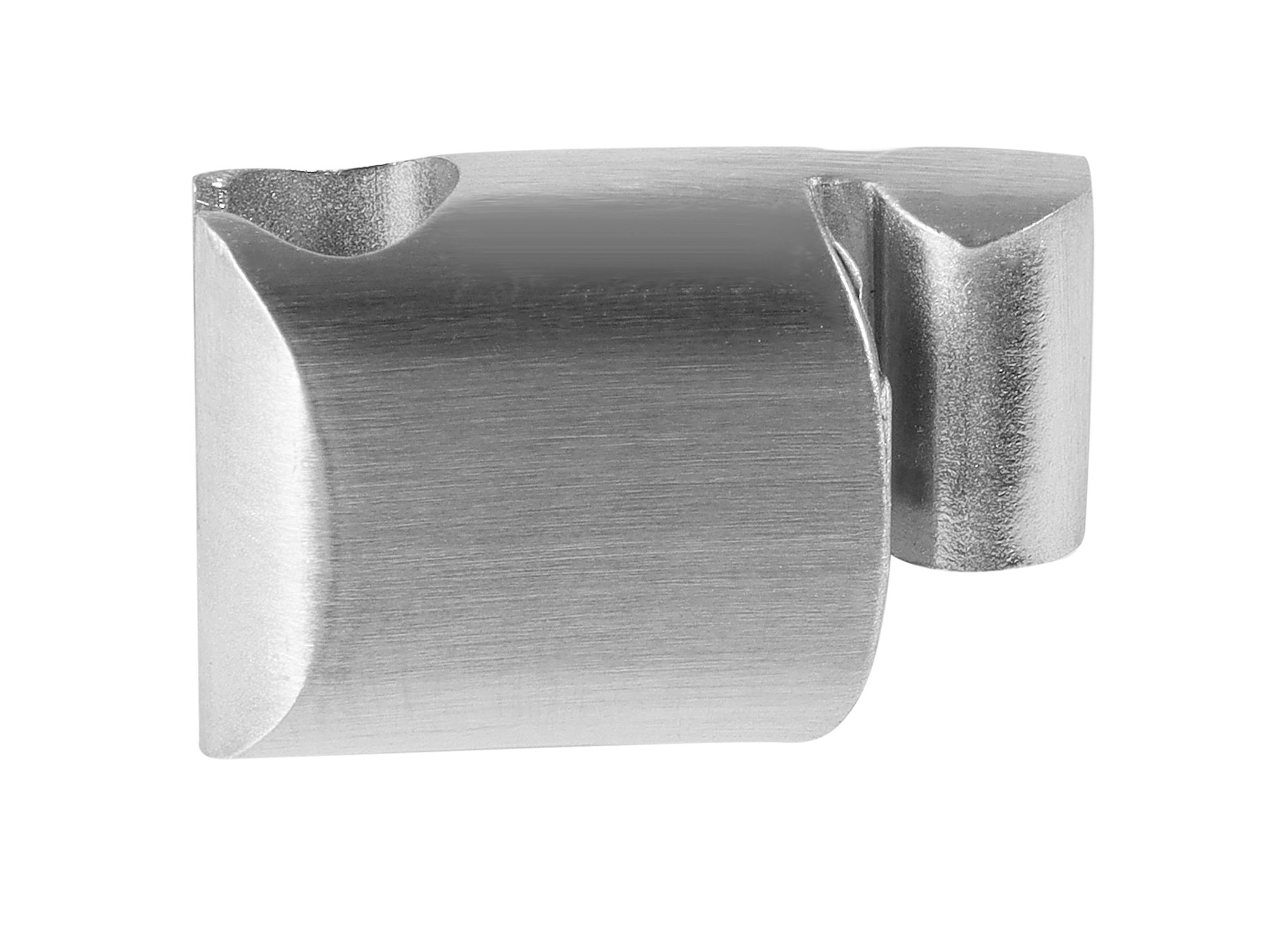 "Nevio" Armband aus Lederimitat mit Edelstahlelementen, 19 cm