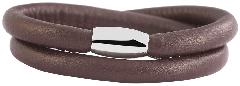 Cham Cham Echt-Leder Rundarmband, Länge 36 cm, Ø 6,7 mm