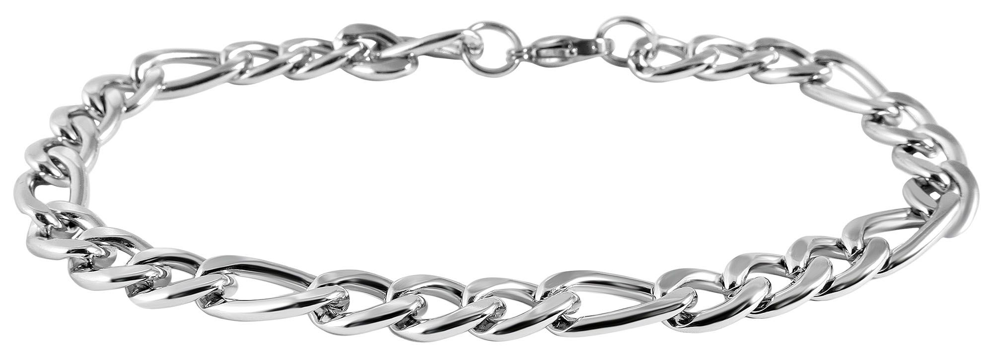 Edelstahl Panzerkettenarmband, 20