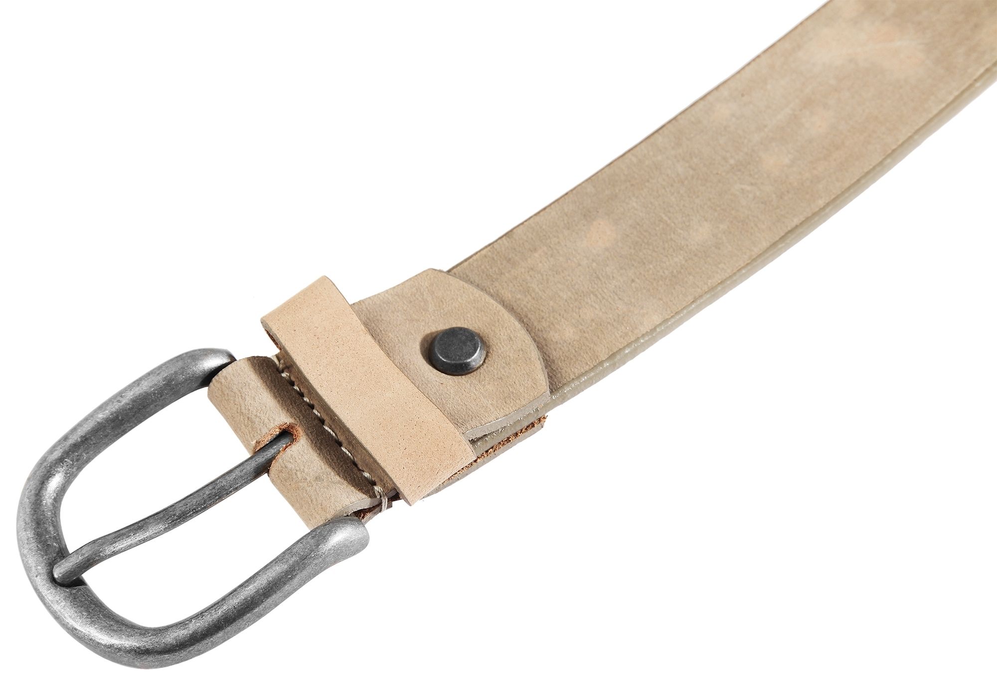 Leonardo Verrelli Echt Leder Gürtel, Länge 105 cm