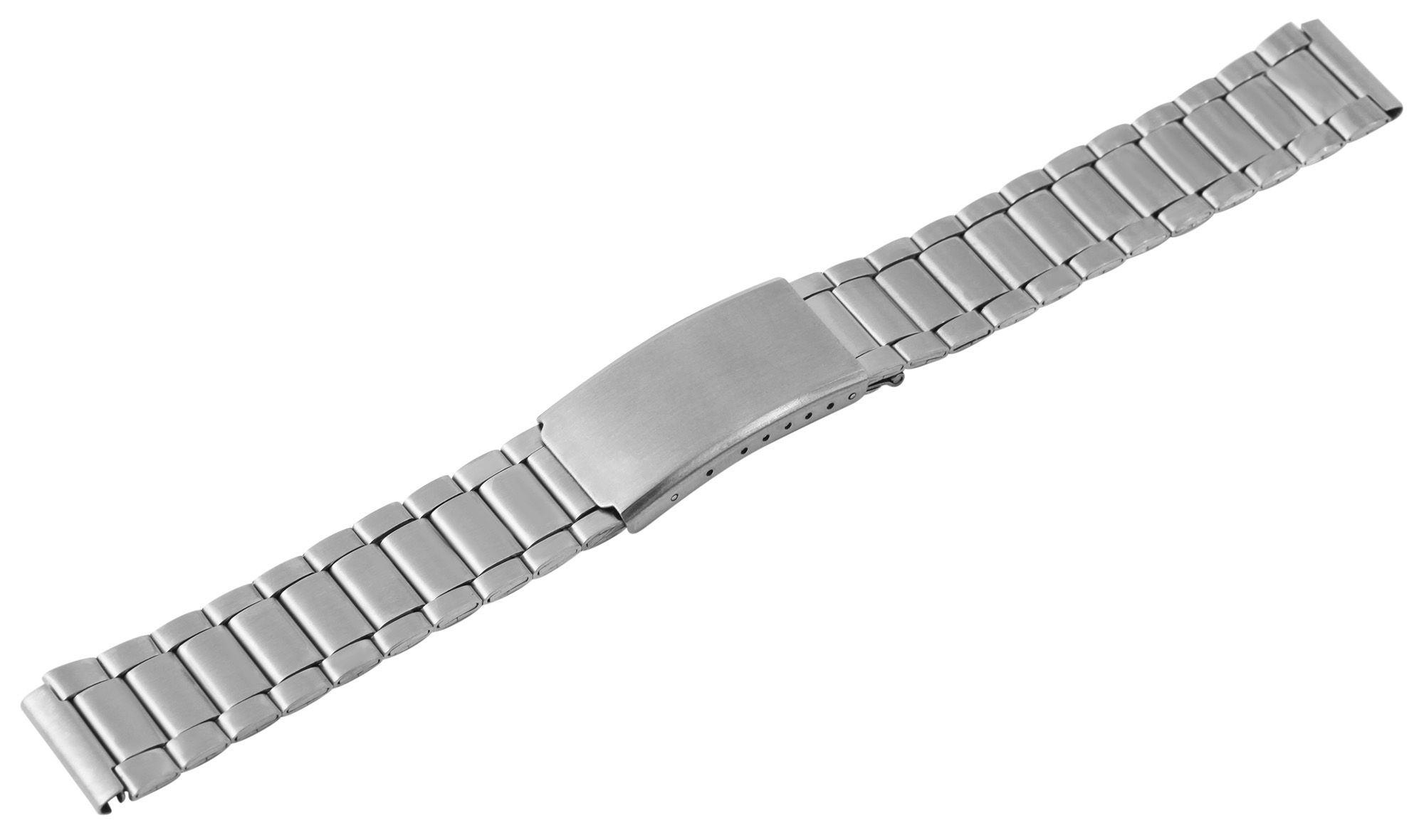 Edelstahl-Uhrenarmband, silberfarben, VE 12, 16 mm