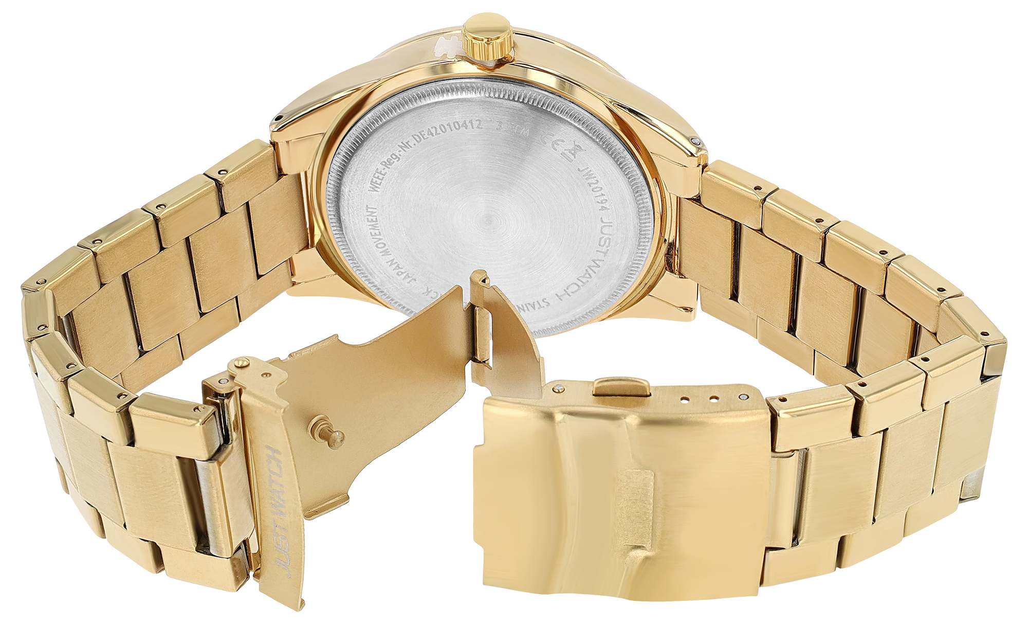 JUST WATCH Herrenuhr mit Edelstahlarmband