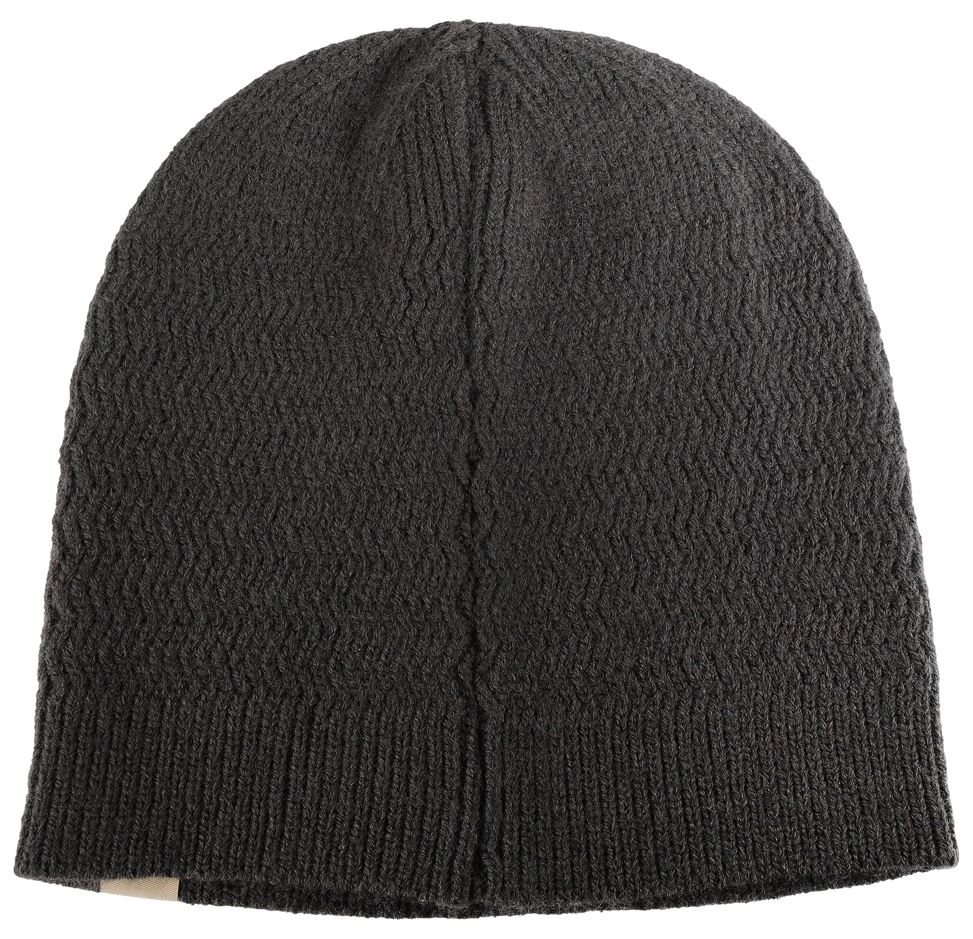 Akzent Strickmütze (ohne Umschlag) für Herren, VE-4, grau