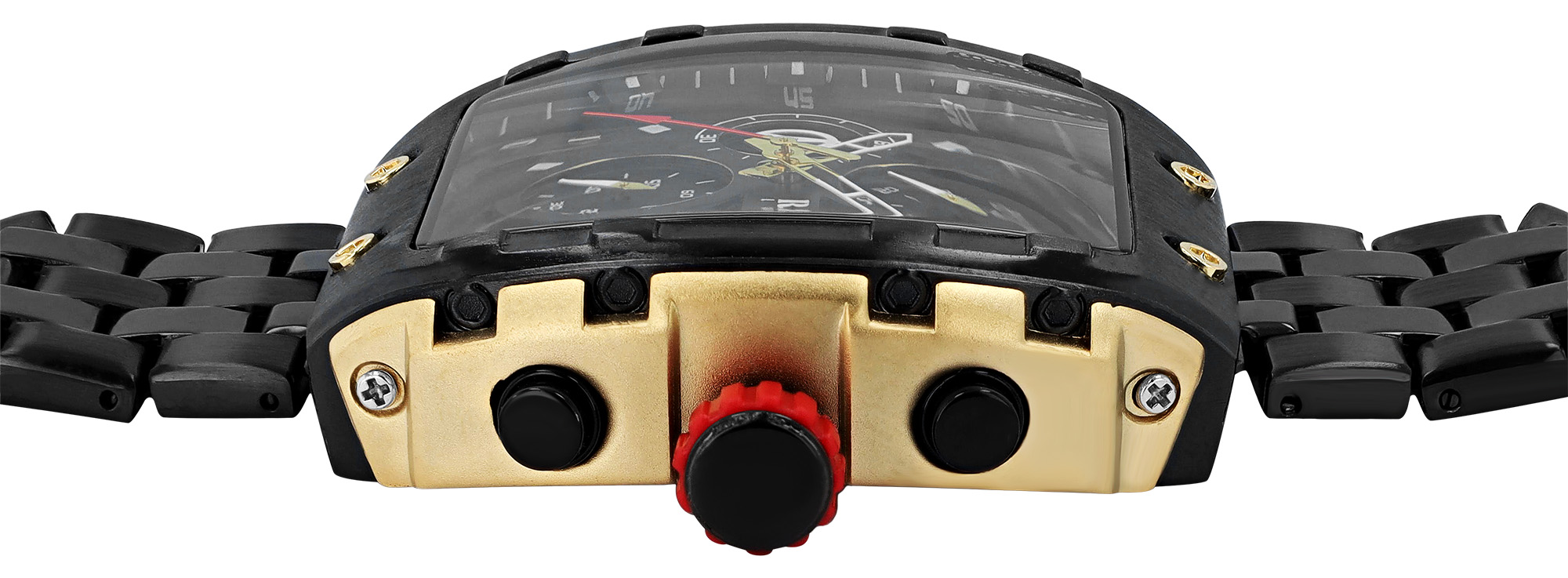 Raptor Limited Herrenuhr "Louis" mit Edelstahlarmband