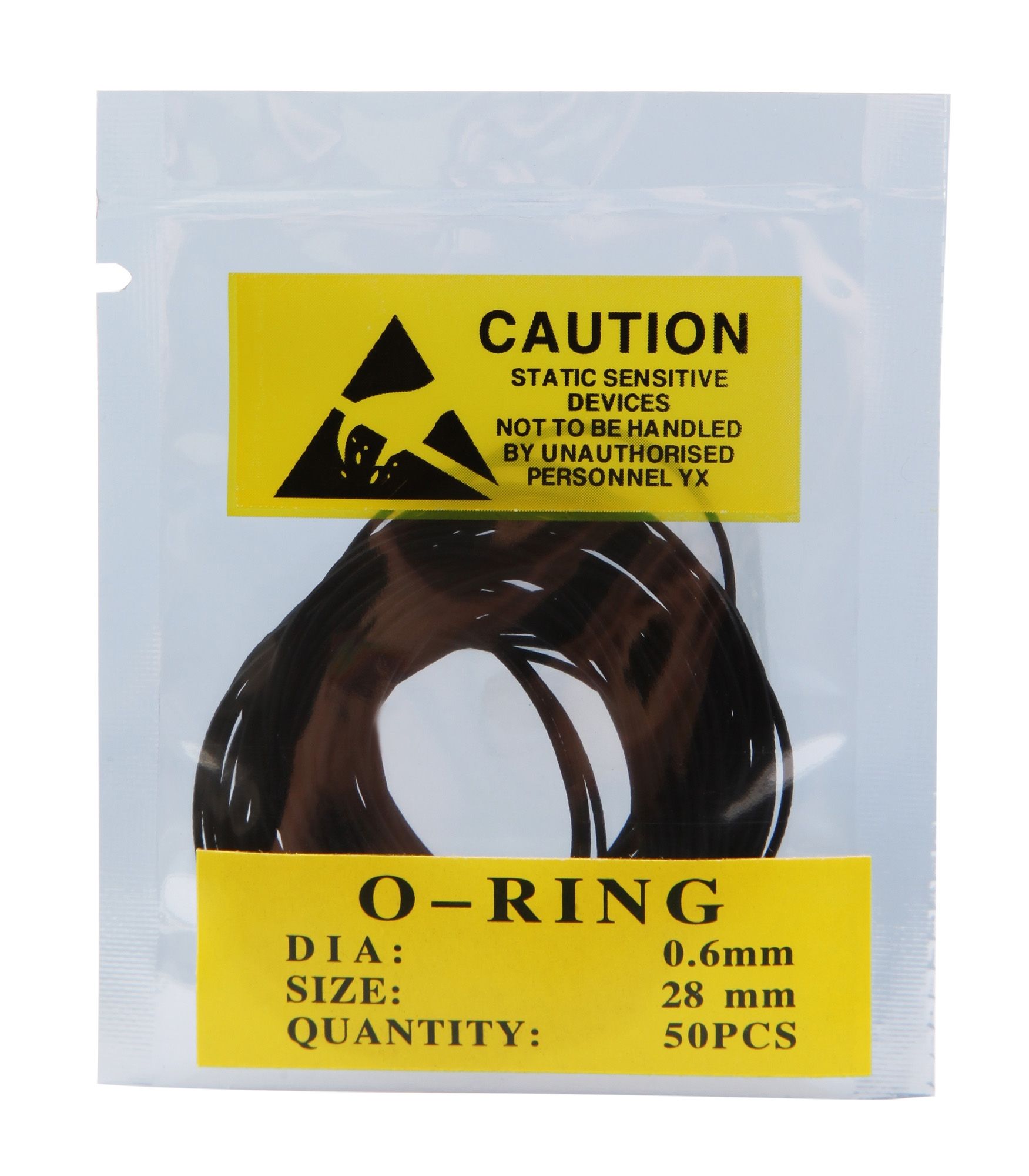 Dichtungsringe für Gehäuseböden im Set, 12-30 mm, je 50 Stück, Stärke  0,6 mm