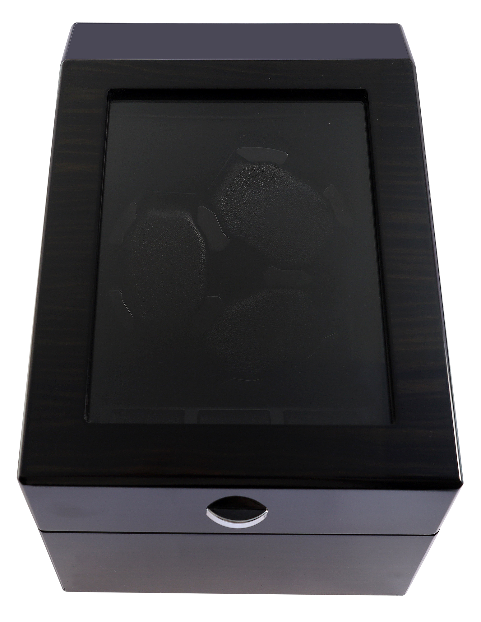automatischer Uhrenbeweger für 3 Uhren + 3 Uhren USB-DC, Holzoptik