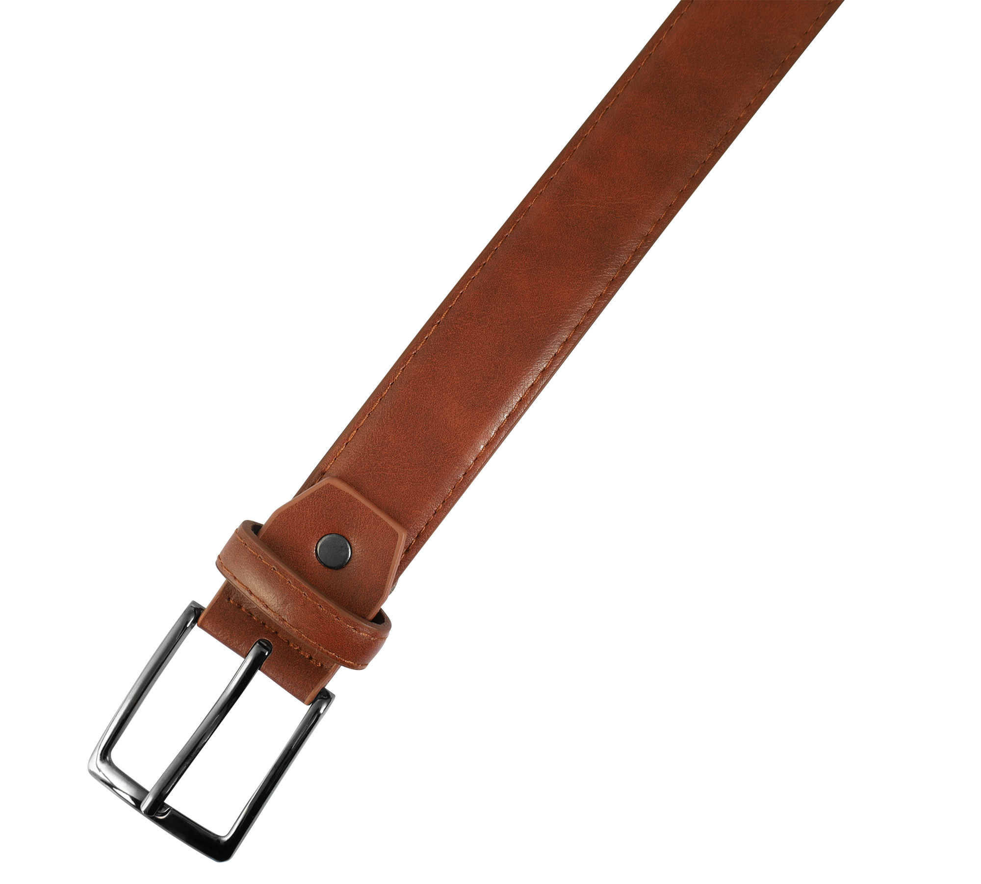 Gürtel aus Lederimitat, VE12, 1x Gr. 90 cm, 2x 100 cm, 3x 110 cm, 3x 120 cm, 3x 130 cm, kürzbar, braun
