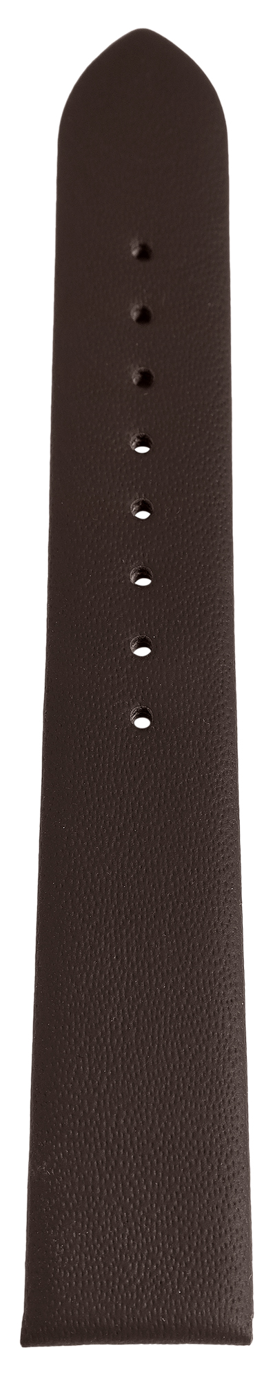Echtleder-Uhrenarmband, braun, 18 mm