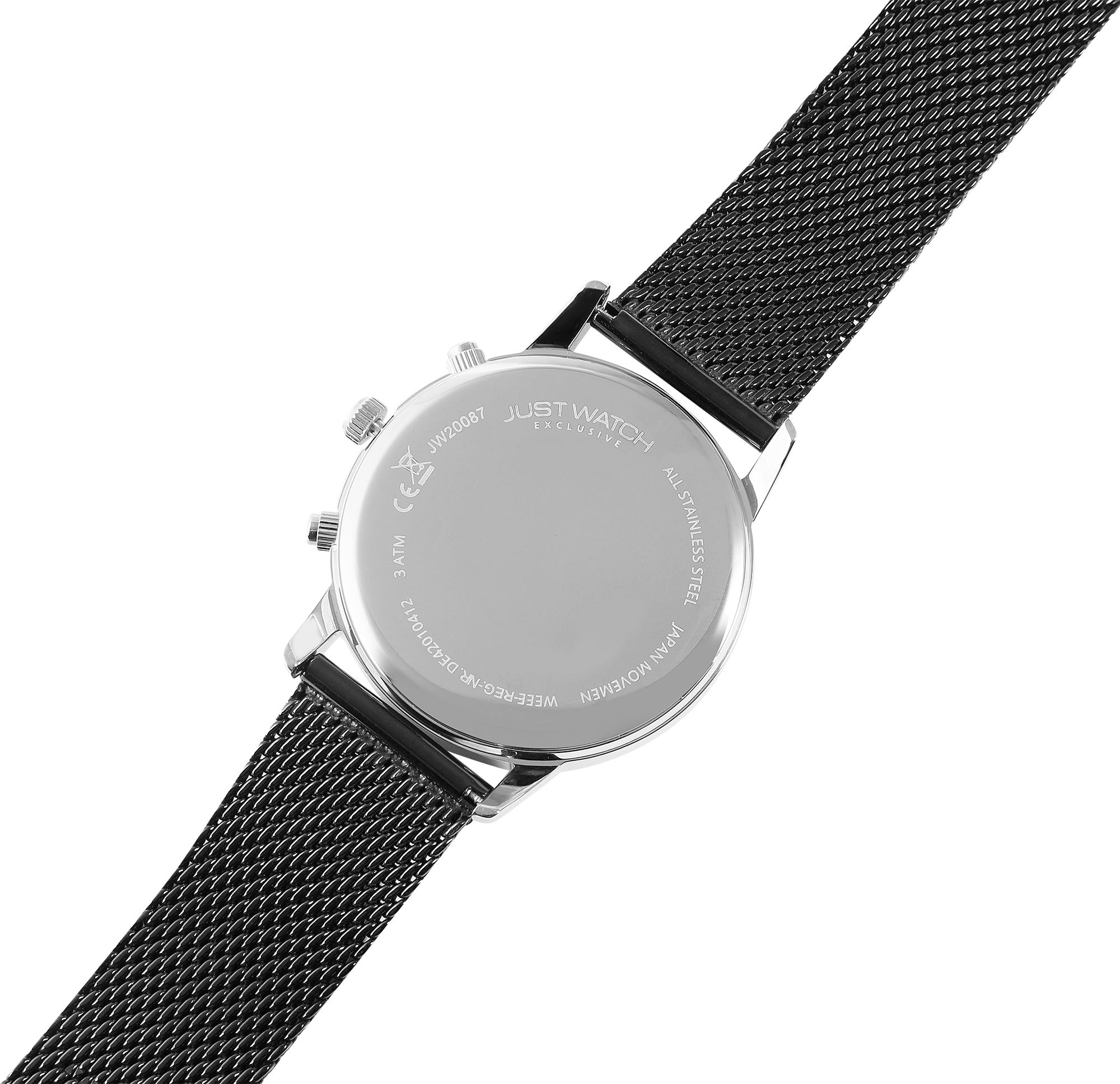 Just Watch Exclusive Herren Chronograph mit Edelstahlband