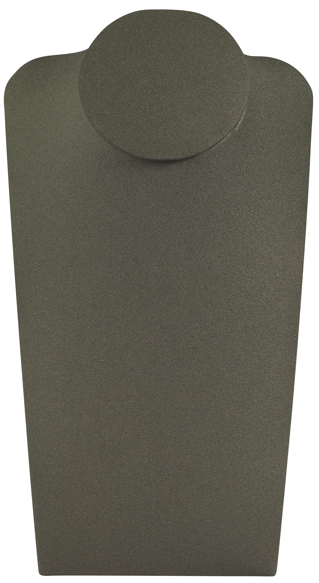2er-Set Büsten (DekoserieSoft), PU-bezogen, 20 cm, grau