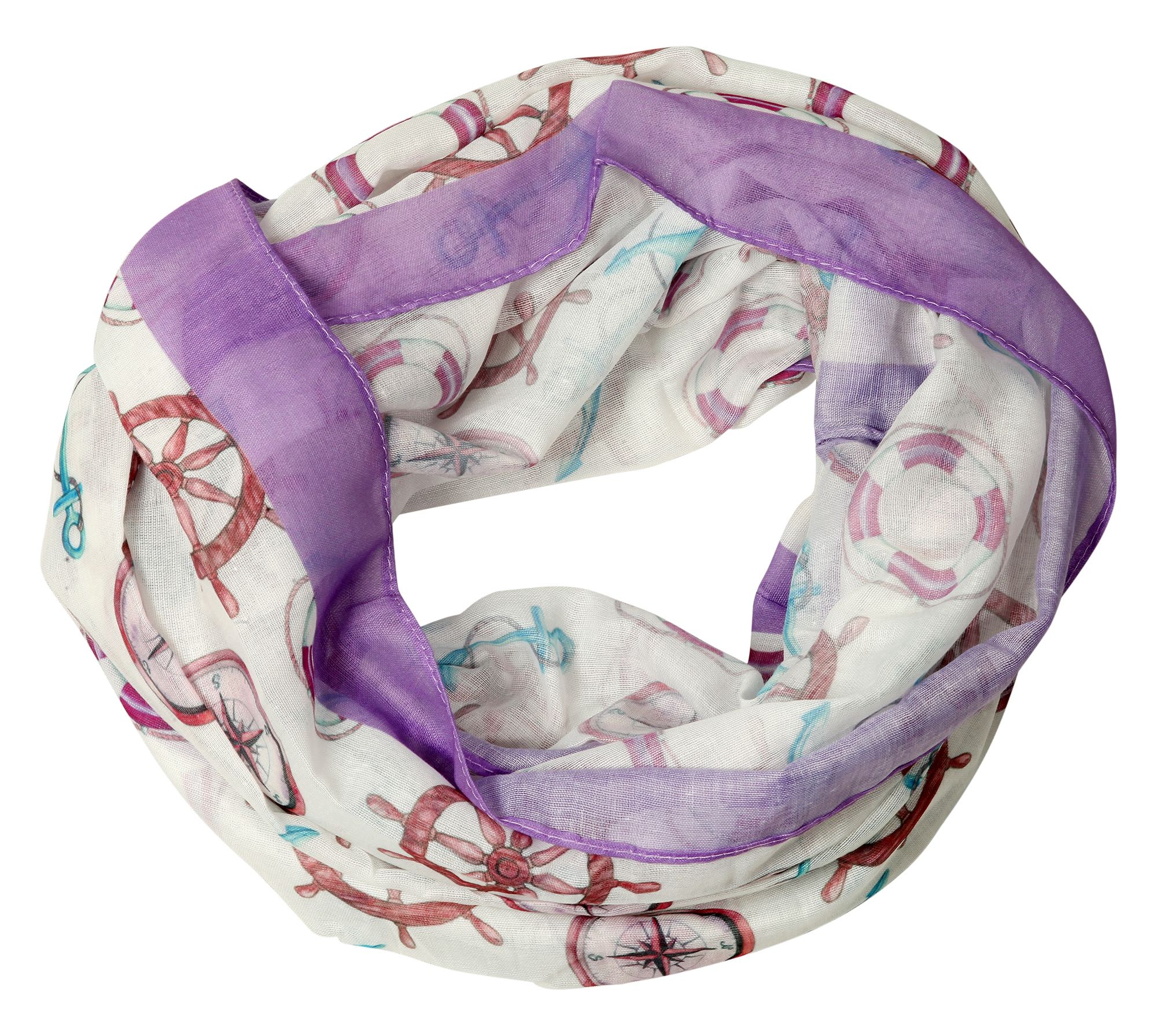 Schalpaket farblich sortiert, Loops, 90 x 70 cm, 30% Baumwolle, 70% Polyester, VE 12