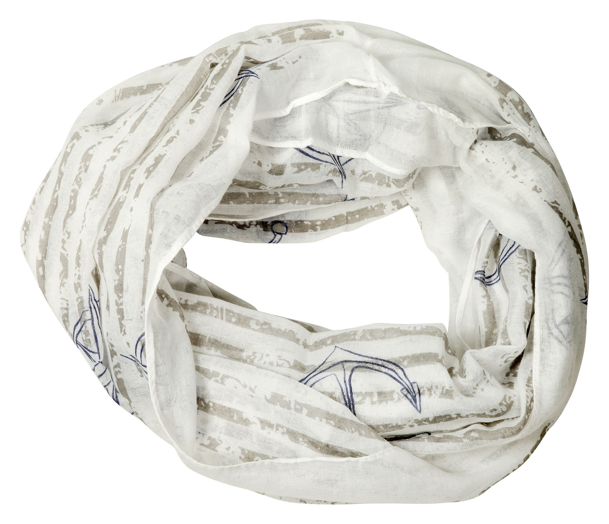Schalpaket farblich sortiert, Loops, 90 x 70 cm, 100% Polyester, VE 12, maritim