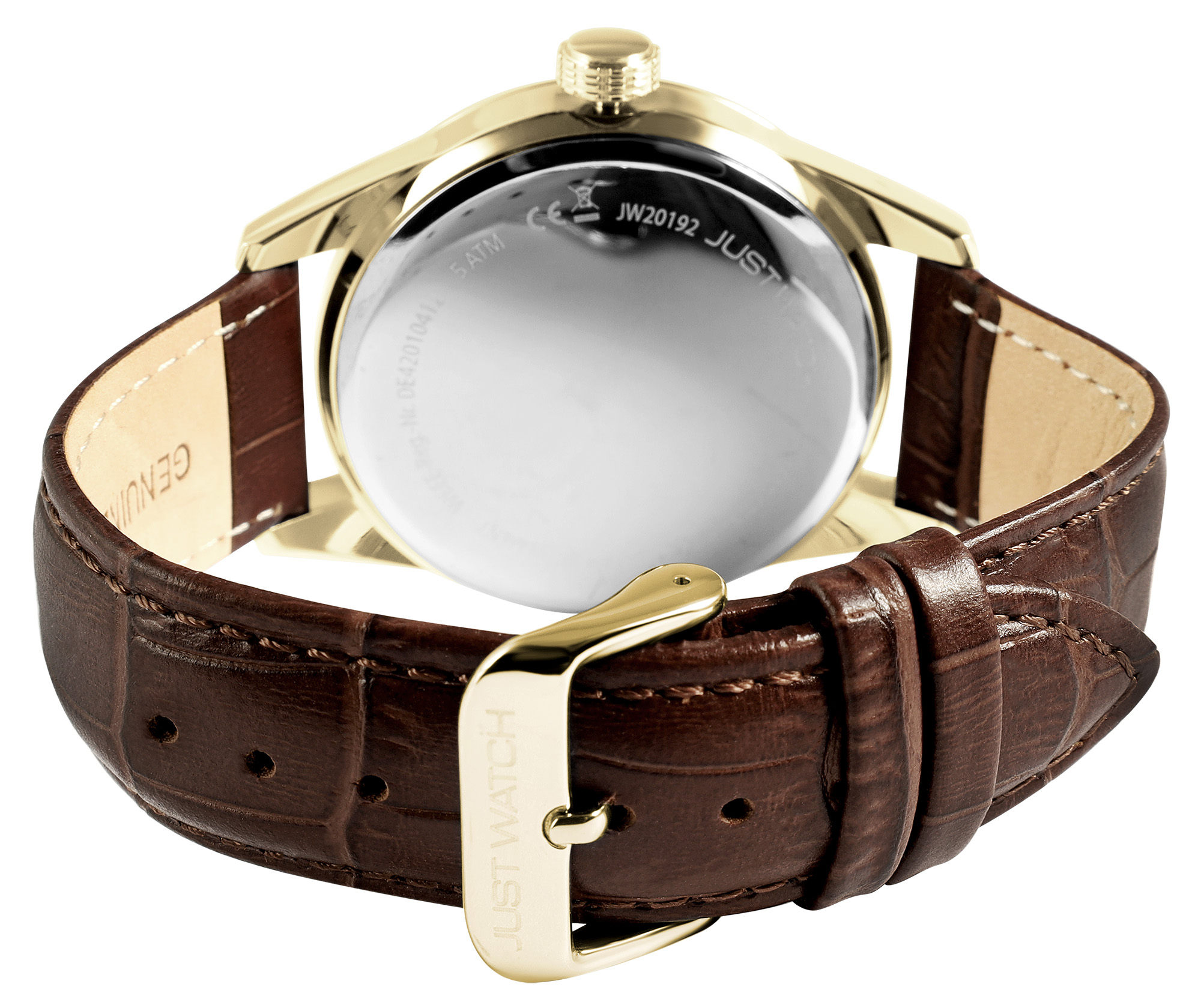 JUST WATCH Herrenuhr "Elrik" mit Echt Lederband