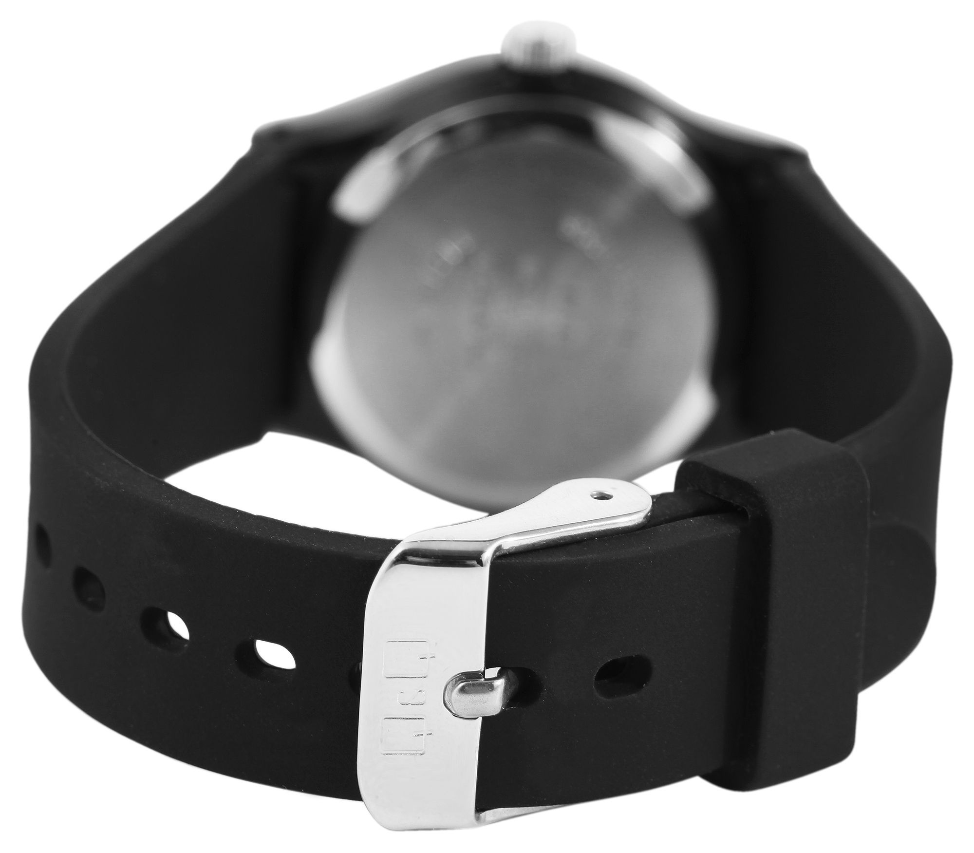 Q&Q Damenuhr mit Silikonarmband, 3 bar