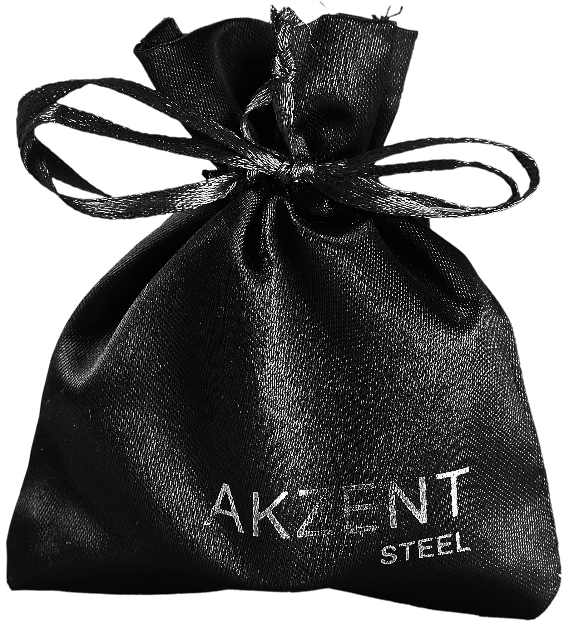 Akzent Geschenkbeutel, Polyester, VE 50, schwarz